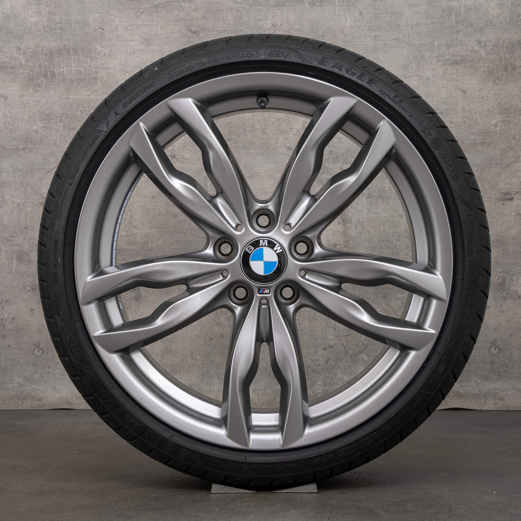 BMW 5 series F10 F11 6 F12 F13 F06 summer wheels 20 inch rims tires 434 M