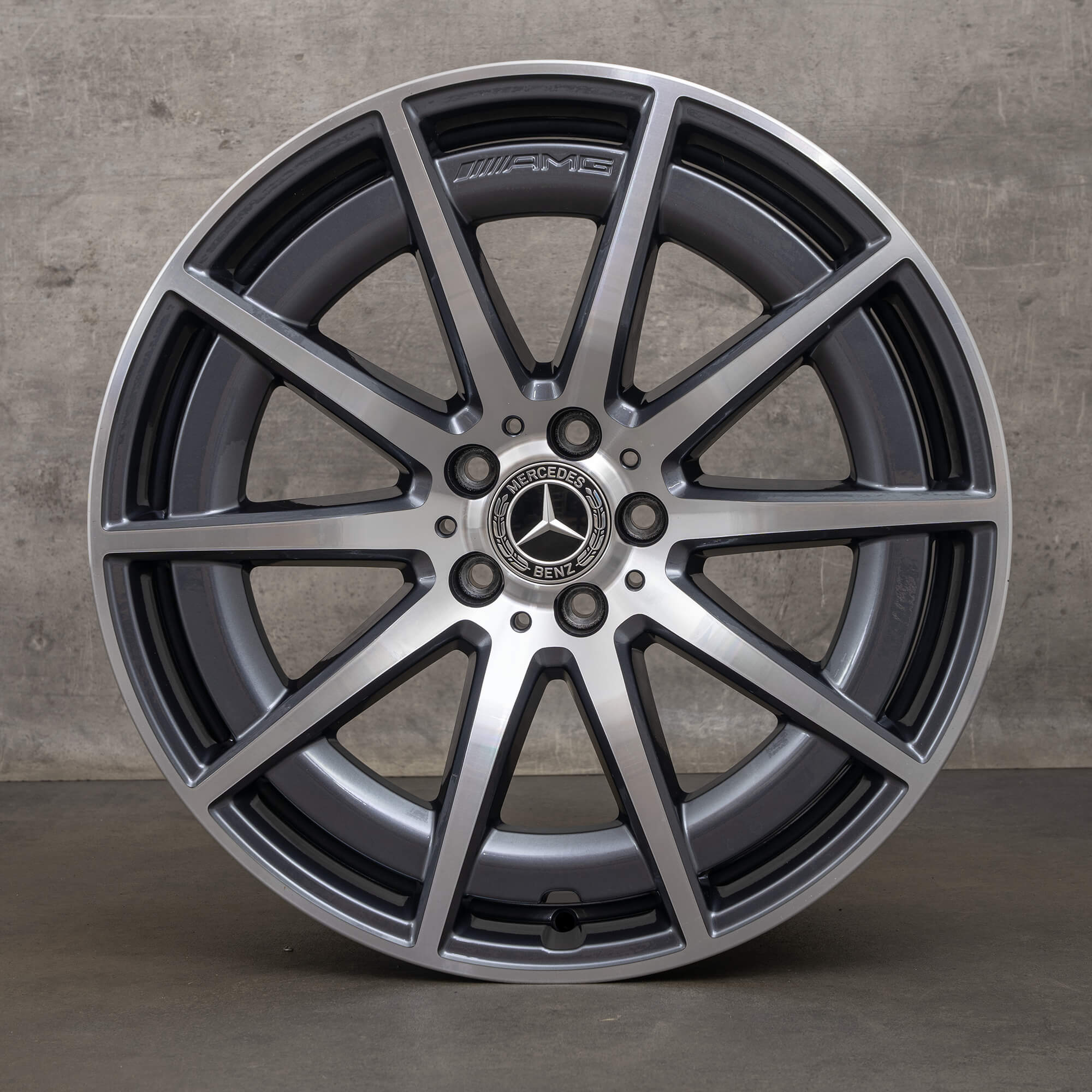 OEM AMG Mercedes S Class W223 63 E Performance 20 inch rims A2234011900 A2234012000