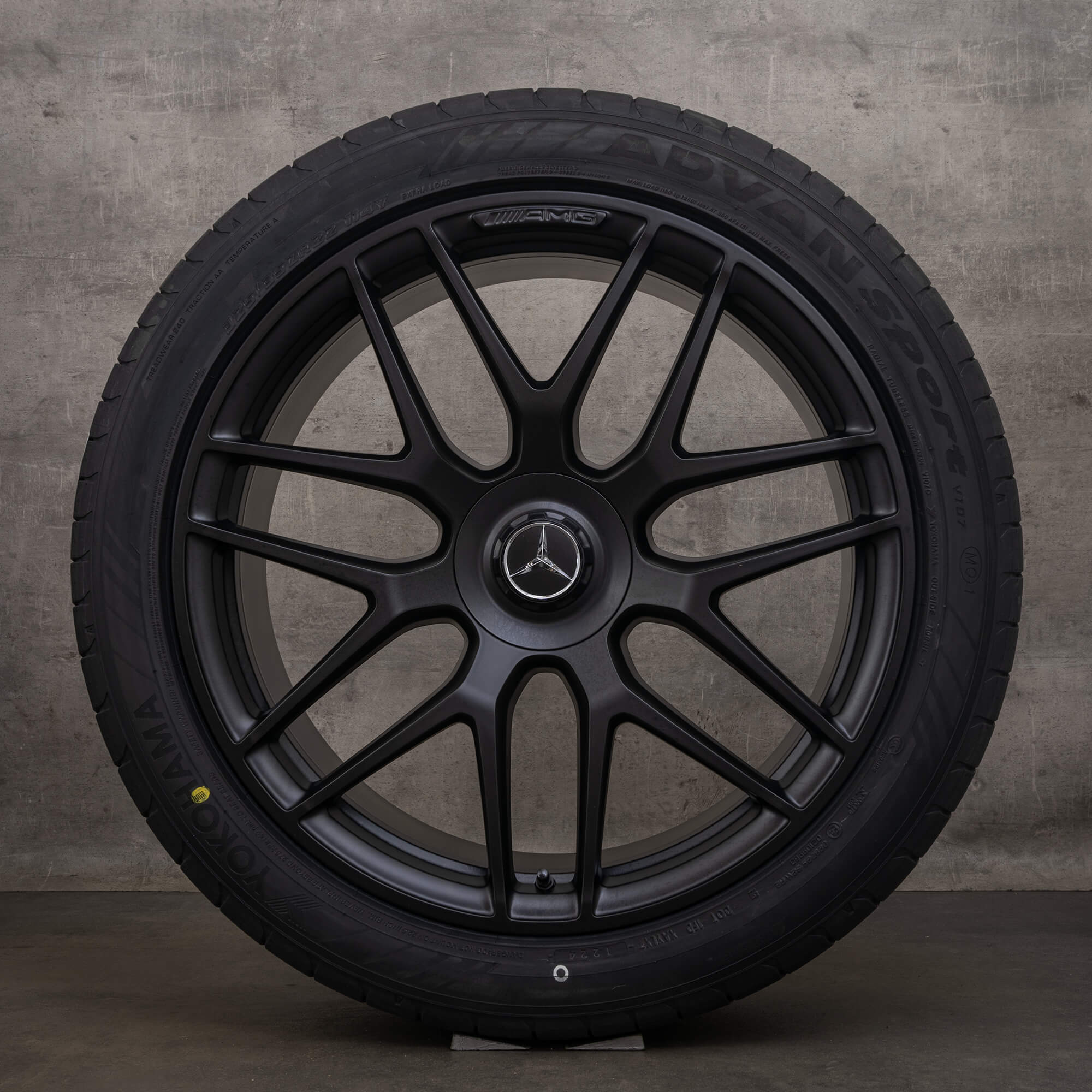 Originální AMG Mercedes GLE 53 63 S ráfky 22 palcové X167 C167 letni pneumatiky A1674015601 A1674015701 alu kola