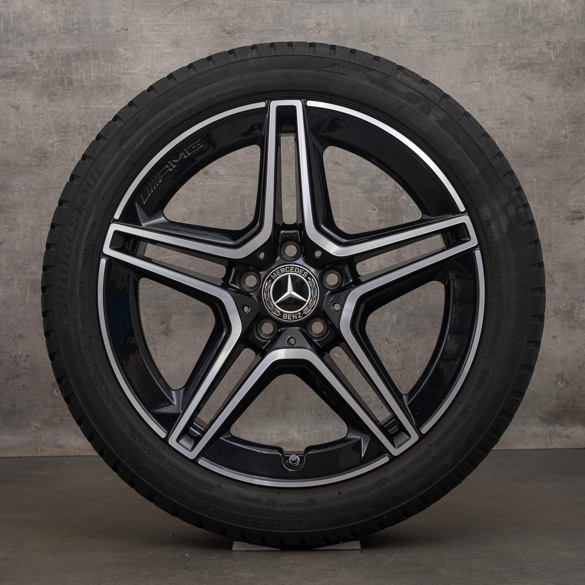 OEM AMG Mercedes AB Class W177 V177 W247 CLA X118 C118 18 inch rims winter tires A1774011500