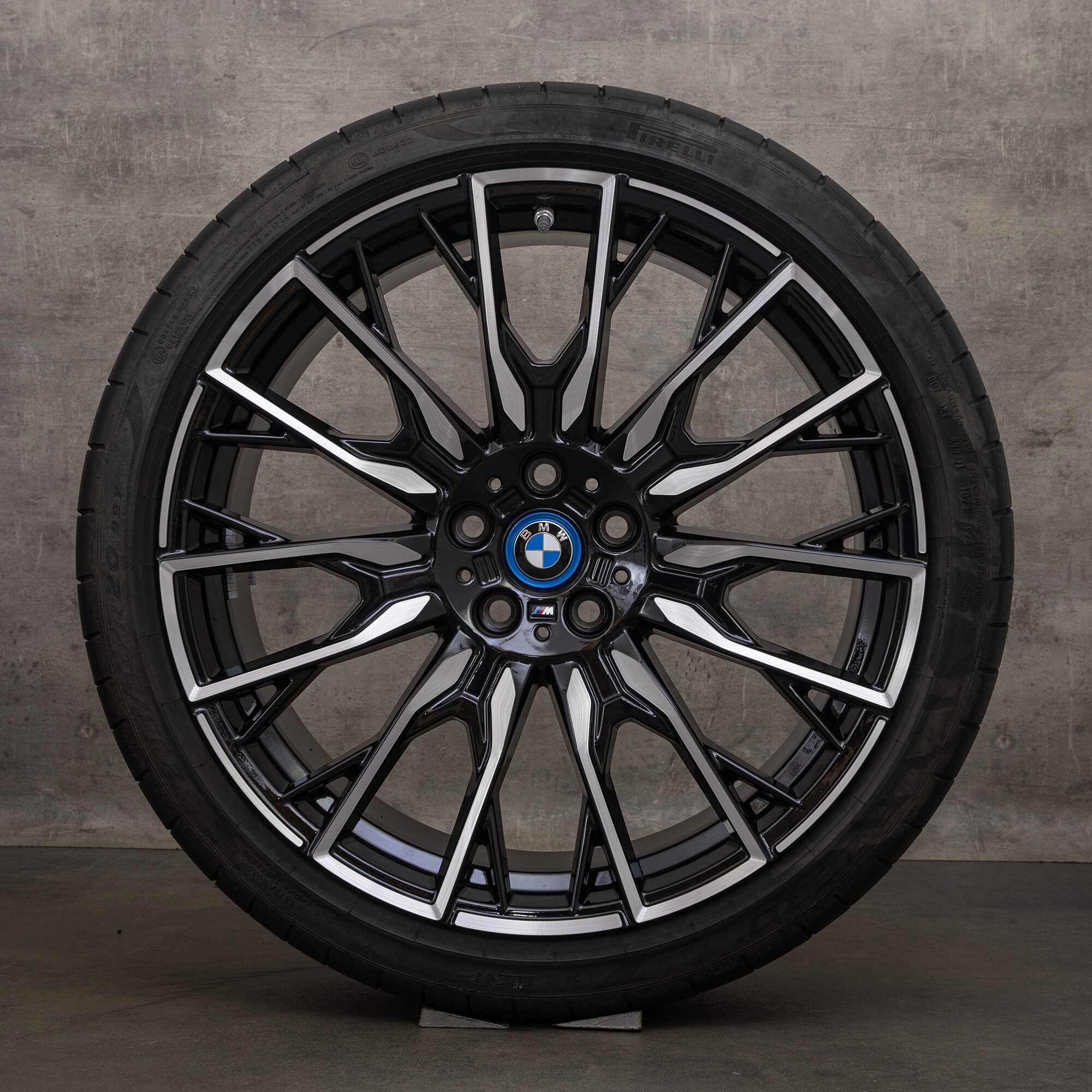 Llantas originales BMW i4 20 pulgadas G26 ruedas de verano 868 M 5A130F0 5A130F3 negro azabache