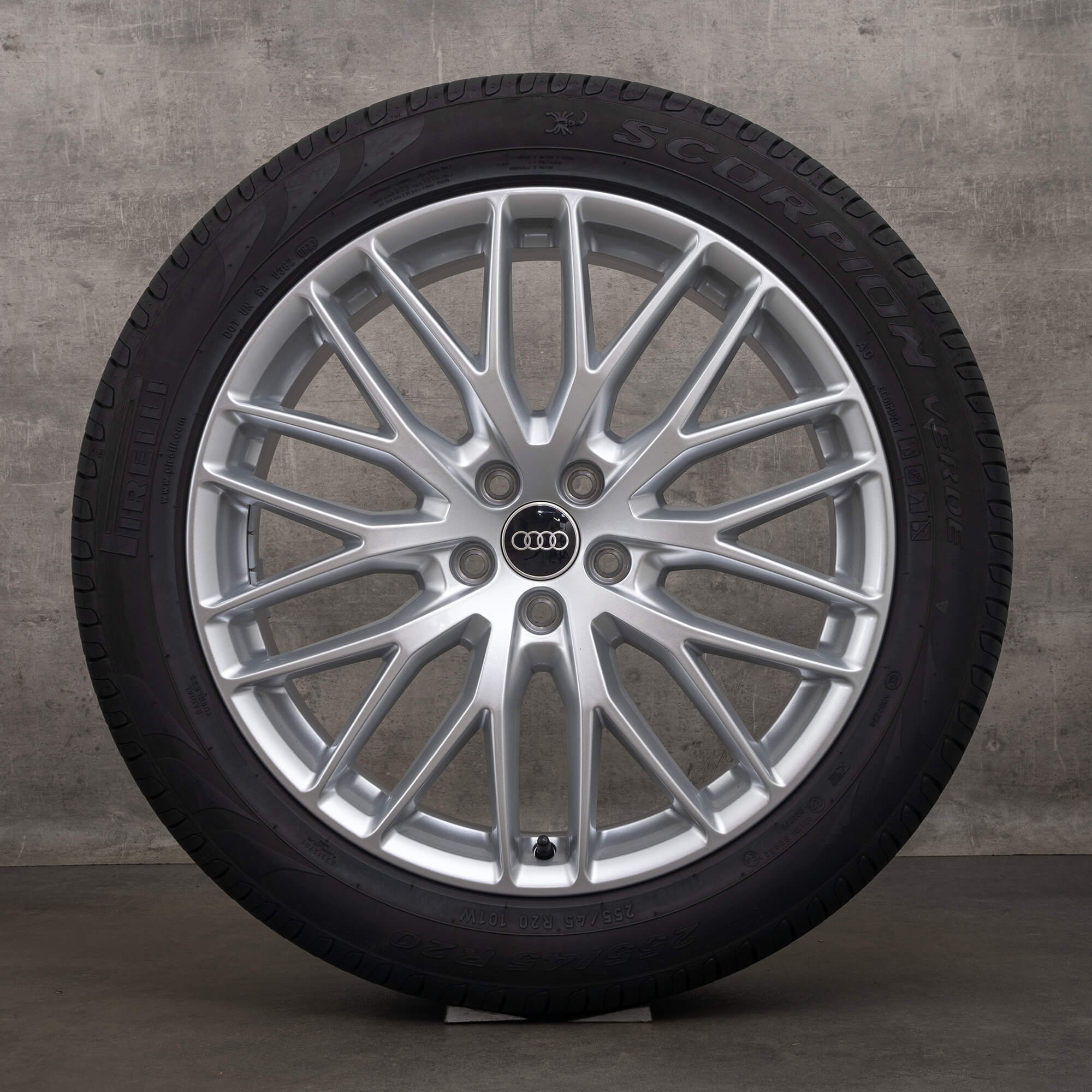 OEM Audi Q5 SQ5 rims 20 inch FY winter wheels 80A601025AB silver