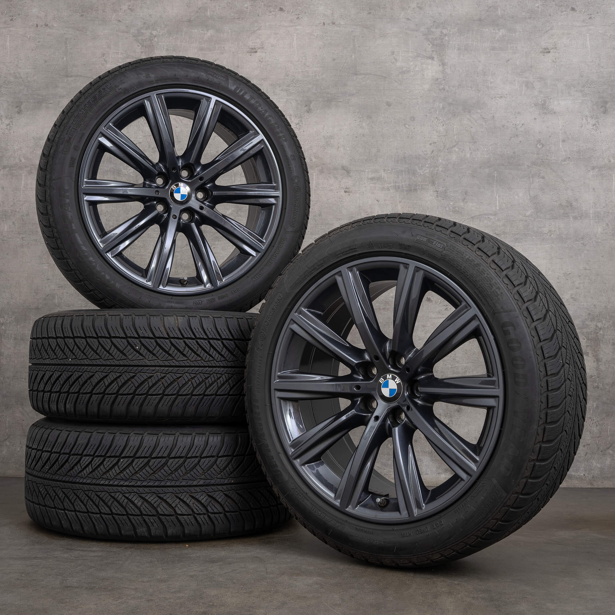 BMW Serie 5 G30 G31 ruote invernali pneumatici cerchi da 18 pollici styling 684