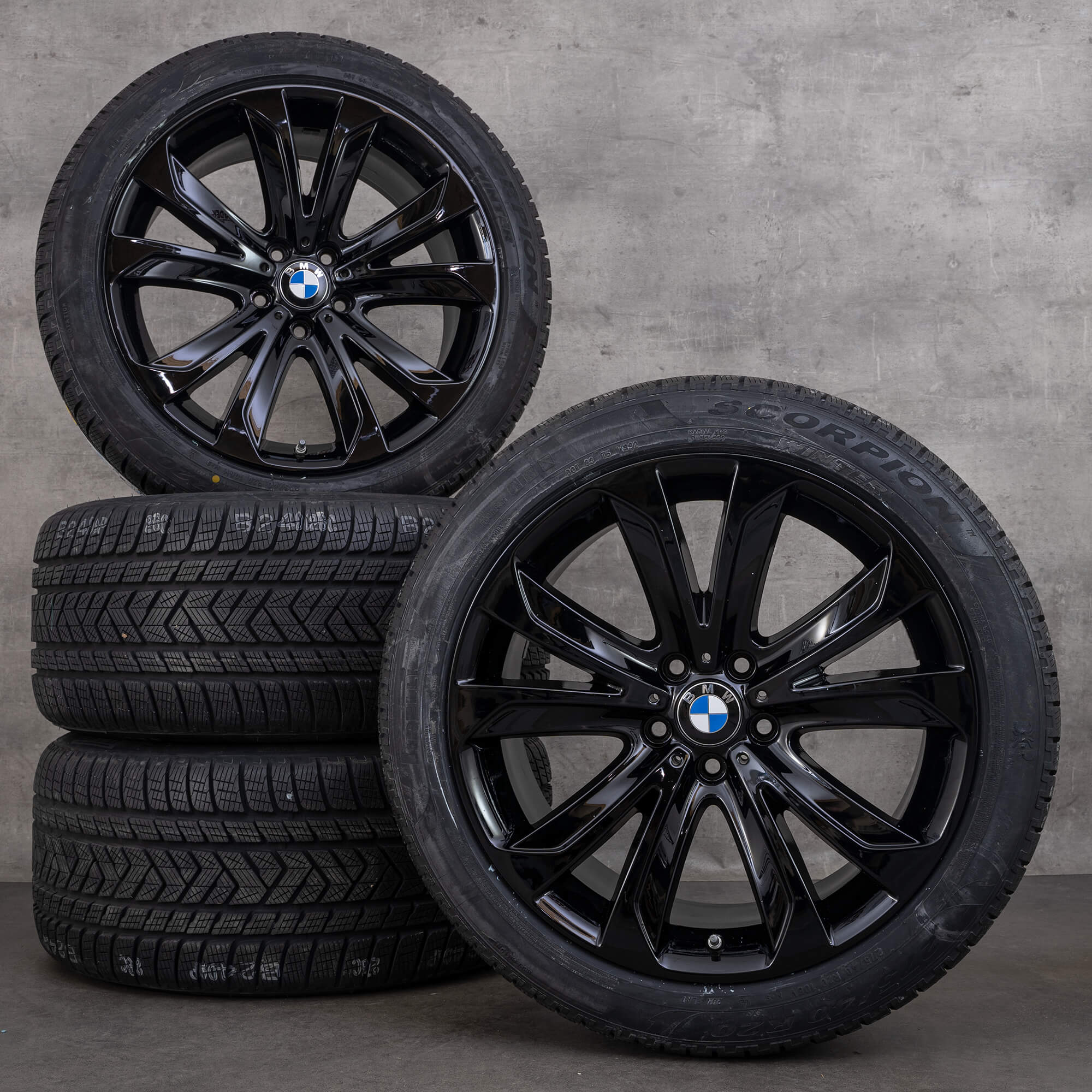 Jante BMW 20 inch X5 E70 F15 X6 F16 anvelope iarna roti Styling 491