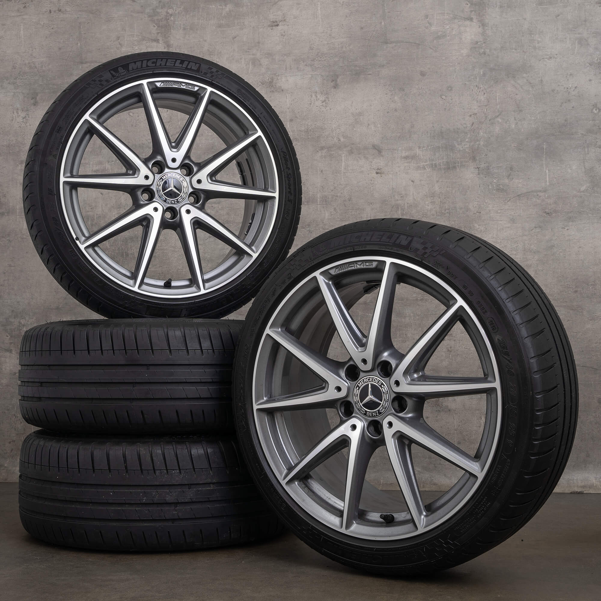 Llantas originales AMG Mercedes Benz Clase A A45 CLA45 18 pulgadas 250 Sport