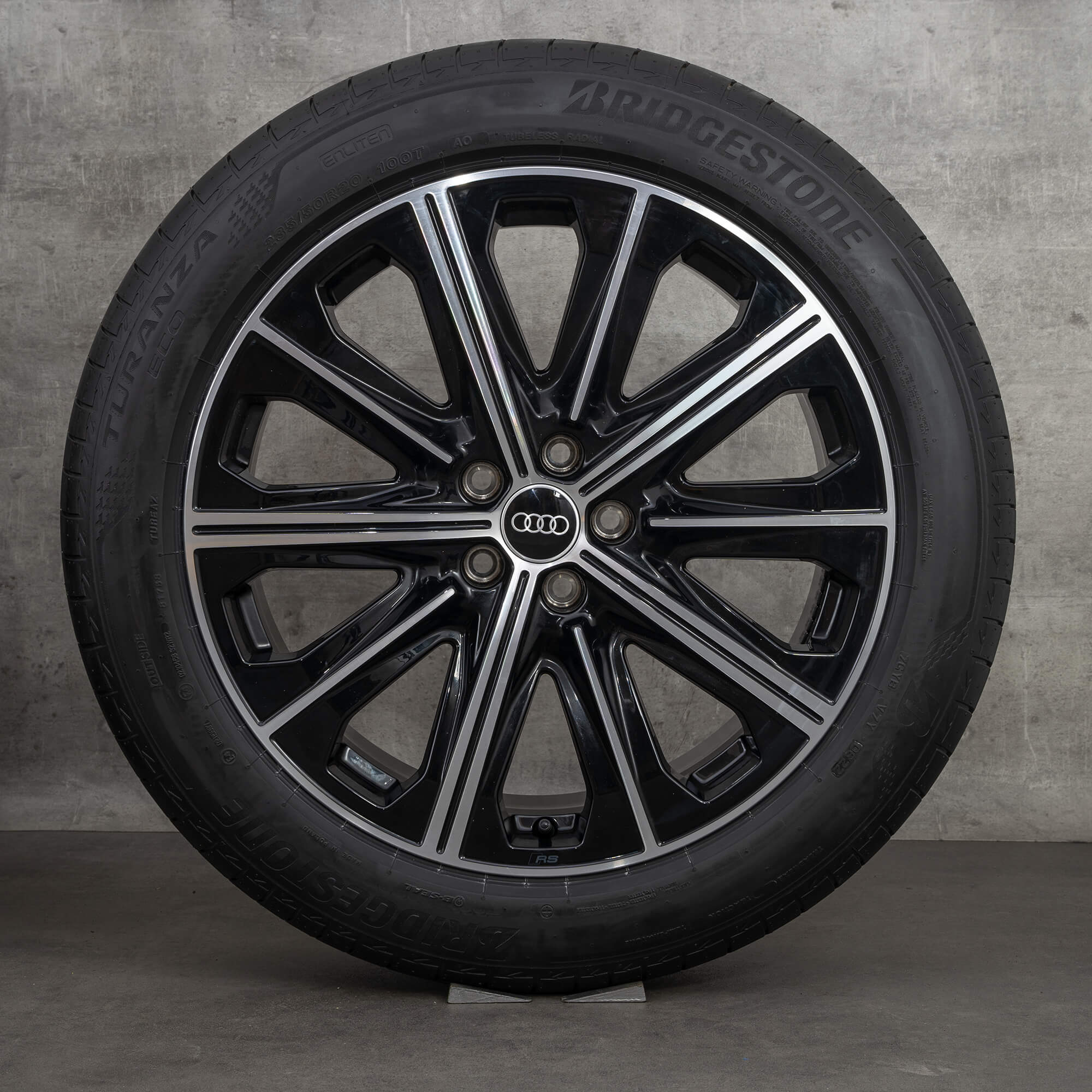 Audi 20 inch rims Q4 e-tron Sportback alloy summer tires wheels