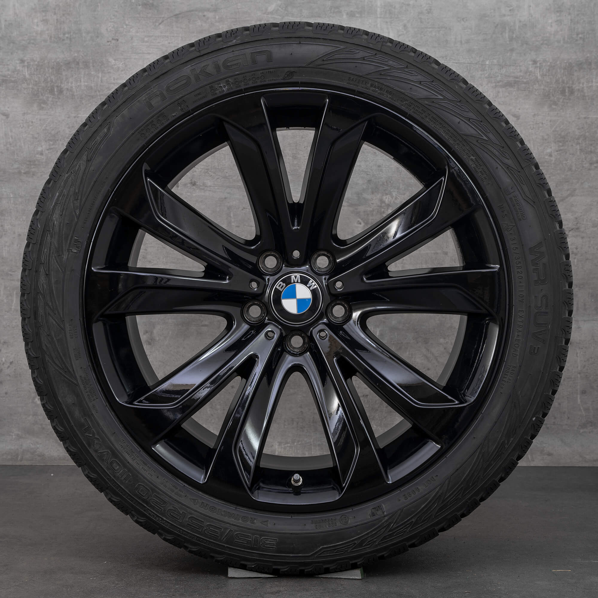 BMW X5 E70 F15 X6 F16 20 Zoll Winterreifen Winterkompletträder Styling 491