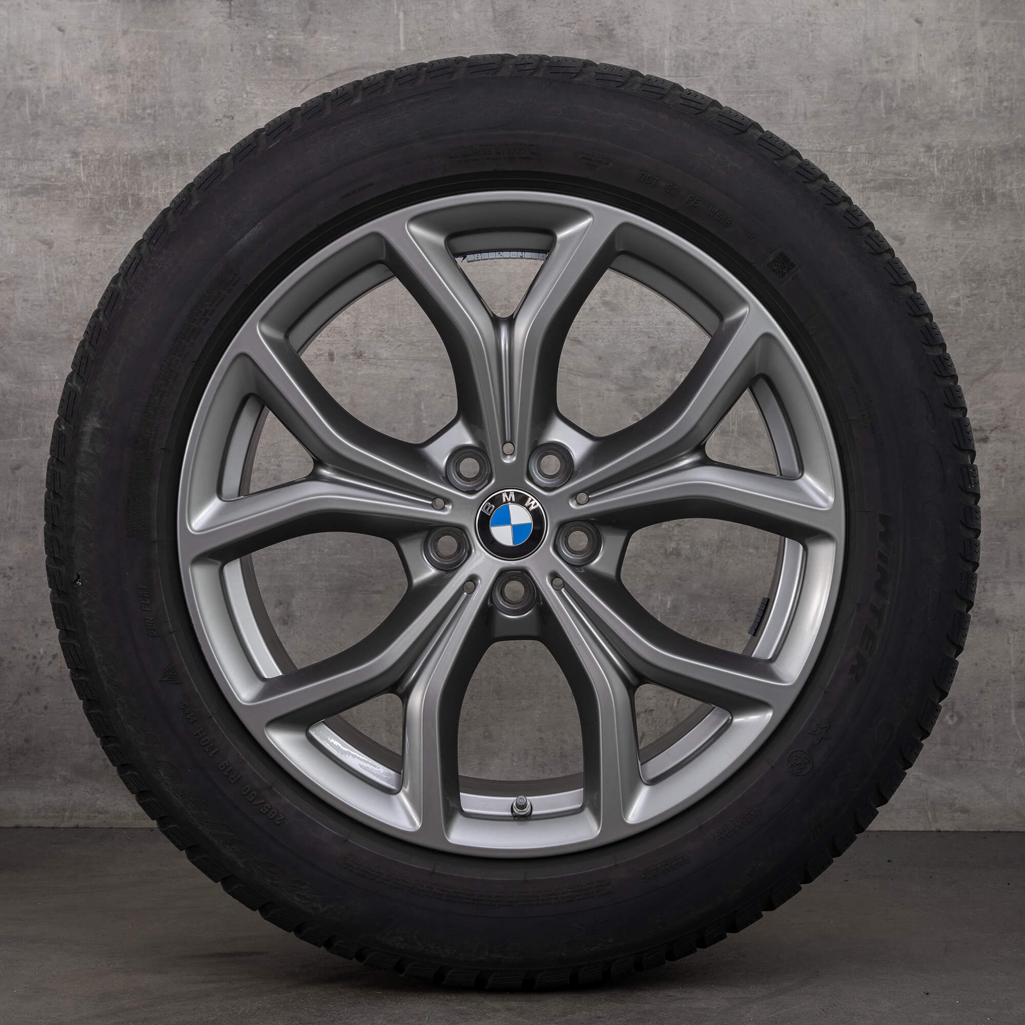 BMW 19 inch rims X5 G05 X6 G06 Styling 735 winter tires wheels 6883752