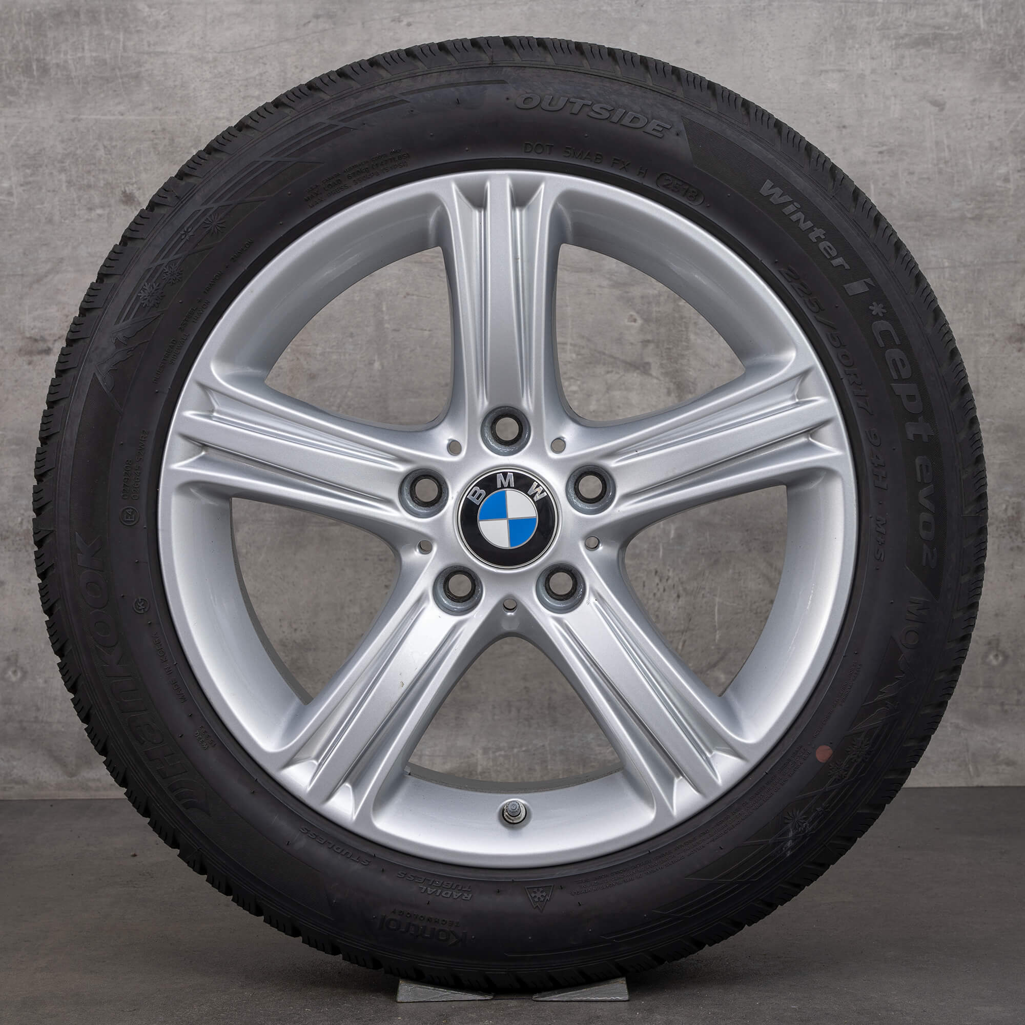 BMW 17 Zoll Felgen 3er F30 F31 4er F32 F33 Winterreifen Winterräder Styling 393