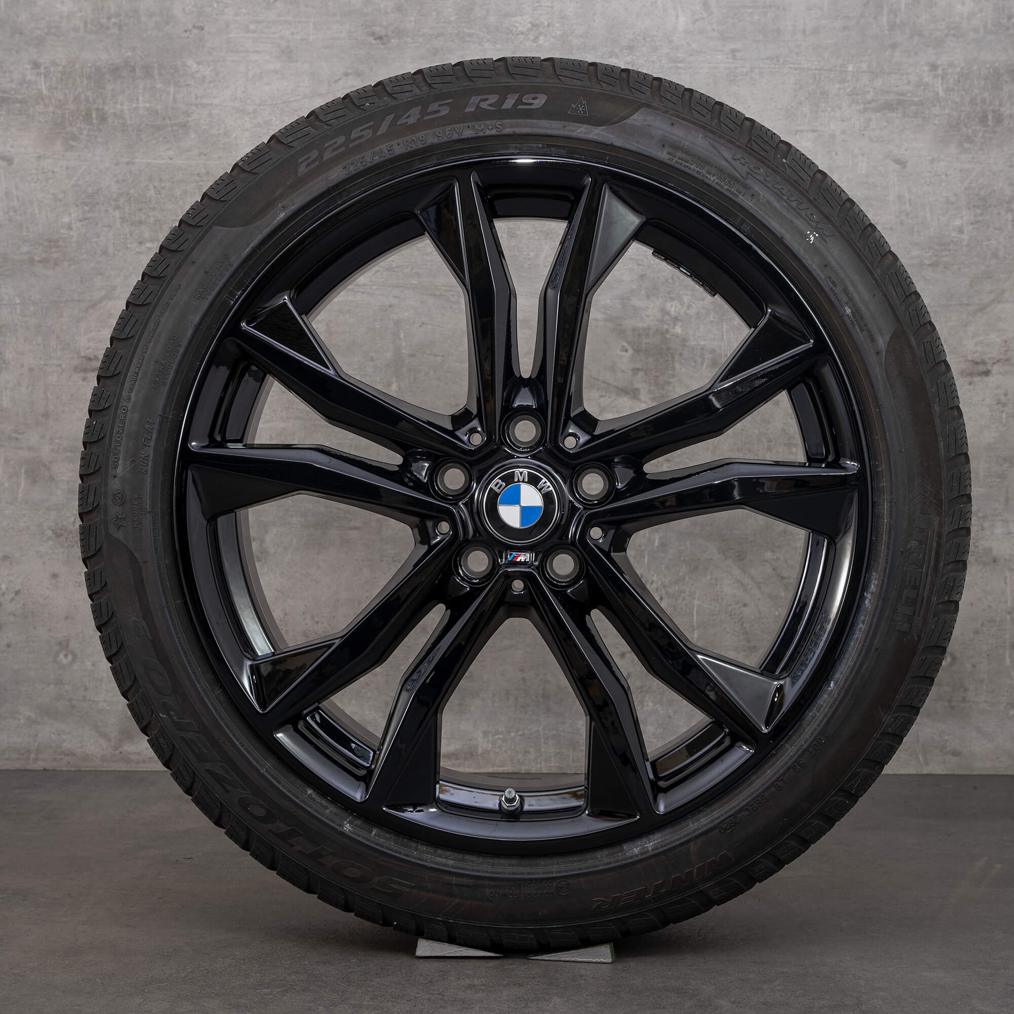 BMW roți OEM de iarnă 19 inch X1 F48 X2 F39 Styling M715 anvelope 8008616