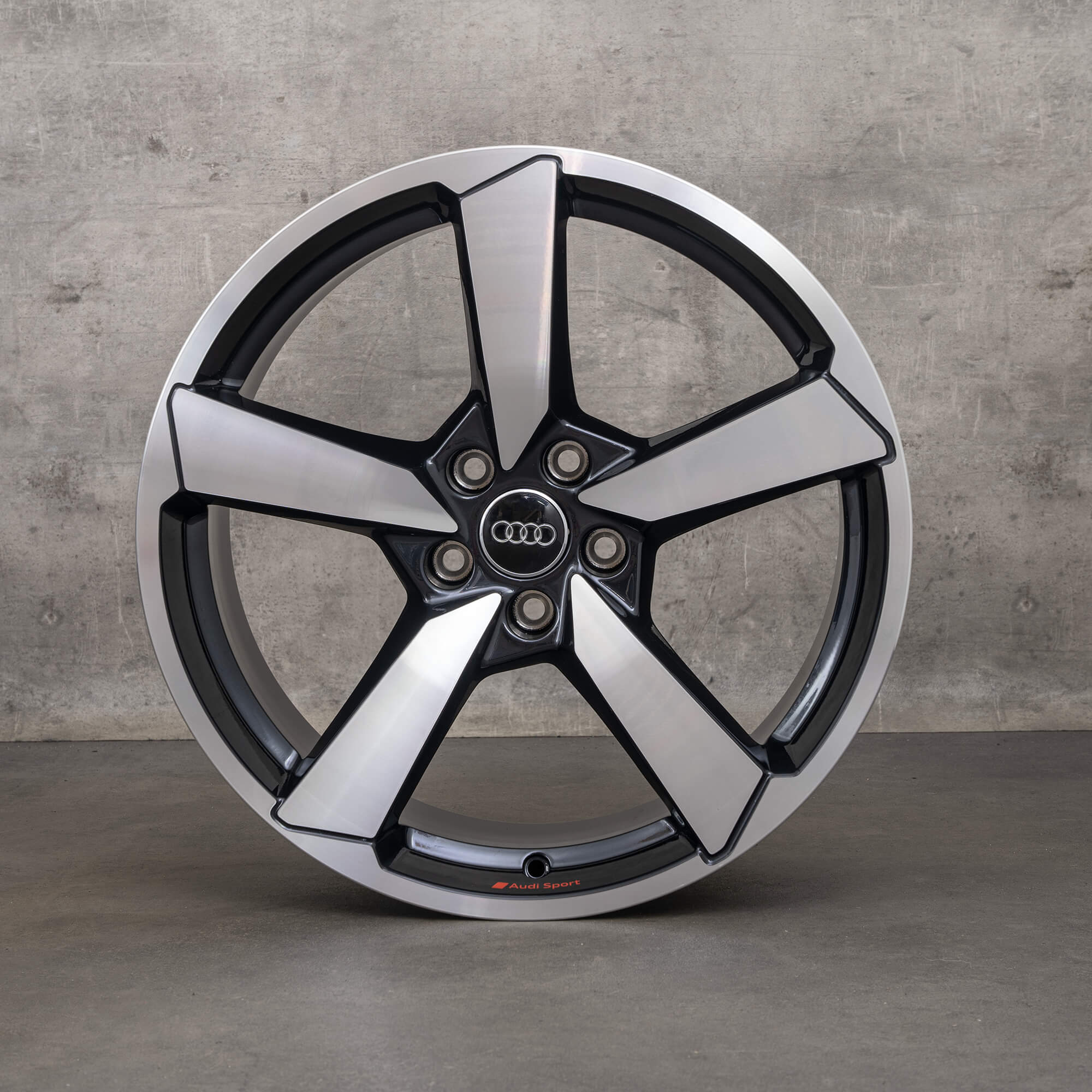 Audi A5 S5 F5 F5A jante de 19 inch negru lucios 8W0601025FS NOU