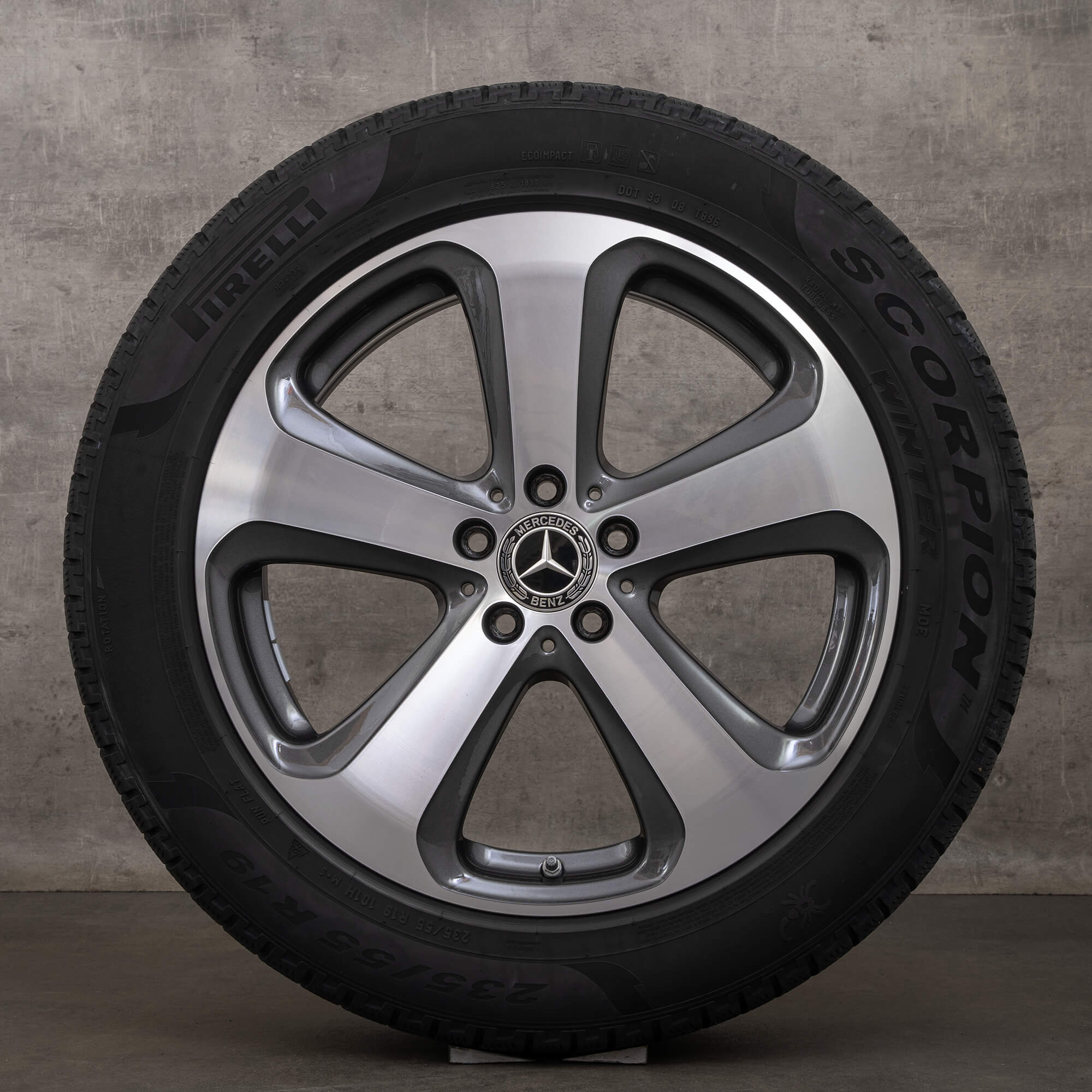 Originele Mercedes Benz GLC X253 C253 19 inch winterwielen velgen A2534011000