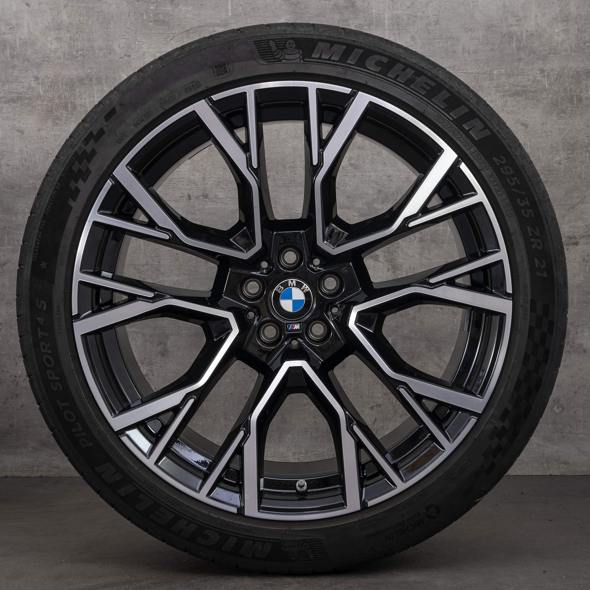 BMW 21 22 inch rims X5M F95 X6M F96 809M summer tires wheels