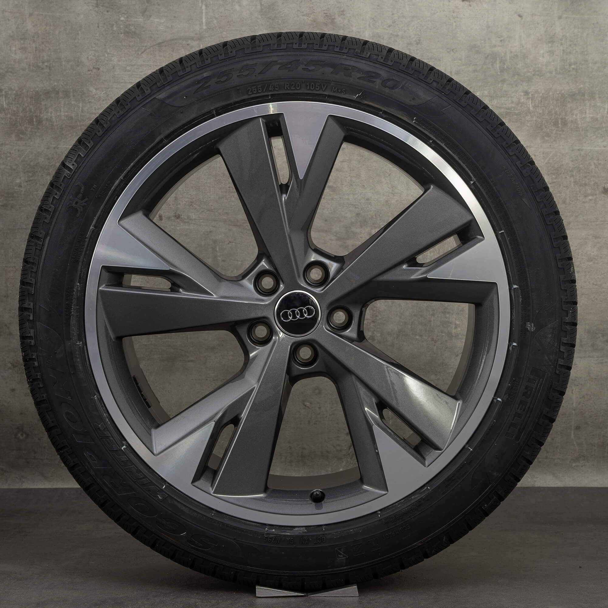 Jante Audi 20 inch Q4 e-tron roți OEM de iarnă 89A601025M 89A601025E NOU