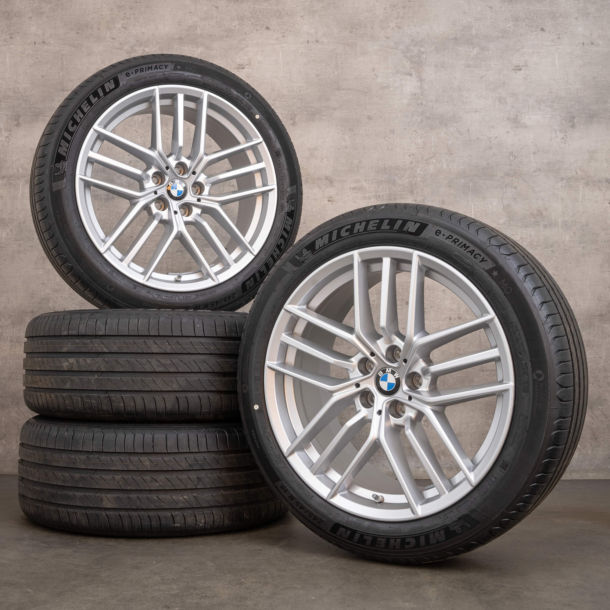 BMW 5 Series G60 i5 summer wheels tires 19 inch rims 5A324D6