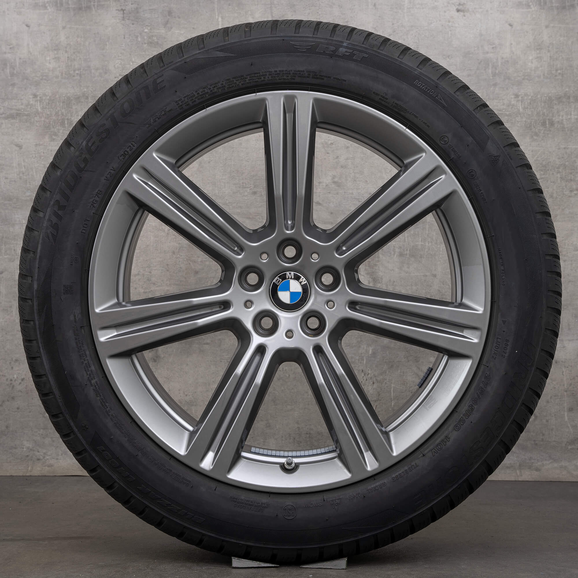 BMW X6 G06 X5 G05 winter wheels 20 inch rims tires 6883753 Styling 736
