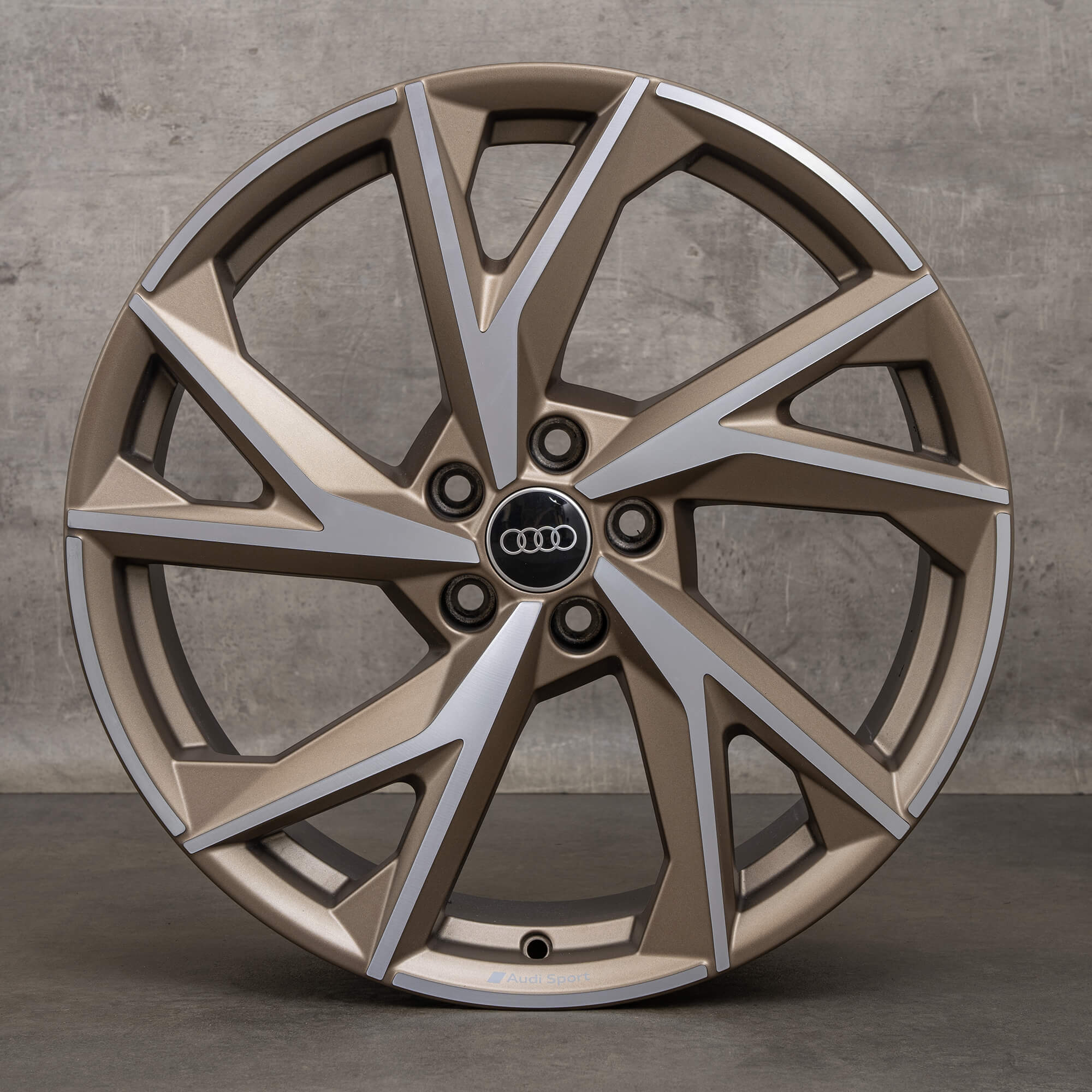 Audi R8 4S V10 20 inch rims 4S0601025BS 4S0601025BR bronze matt gloss turned