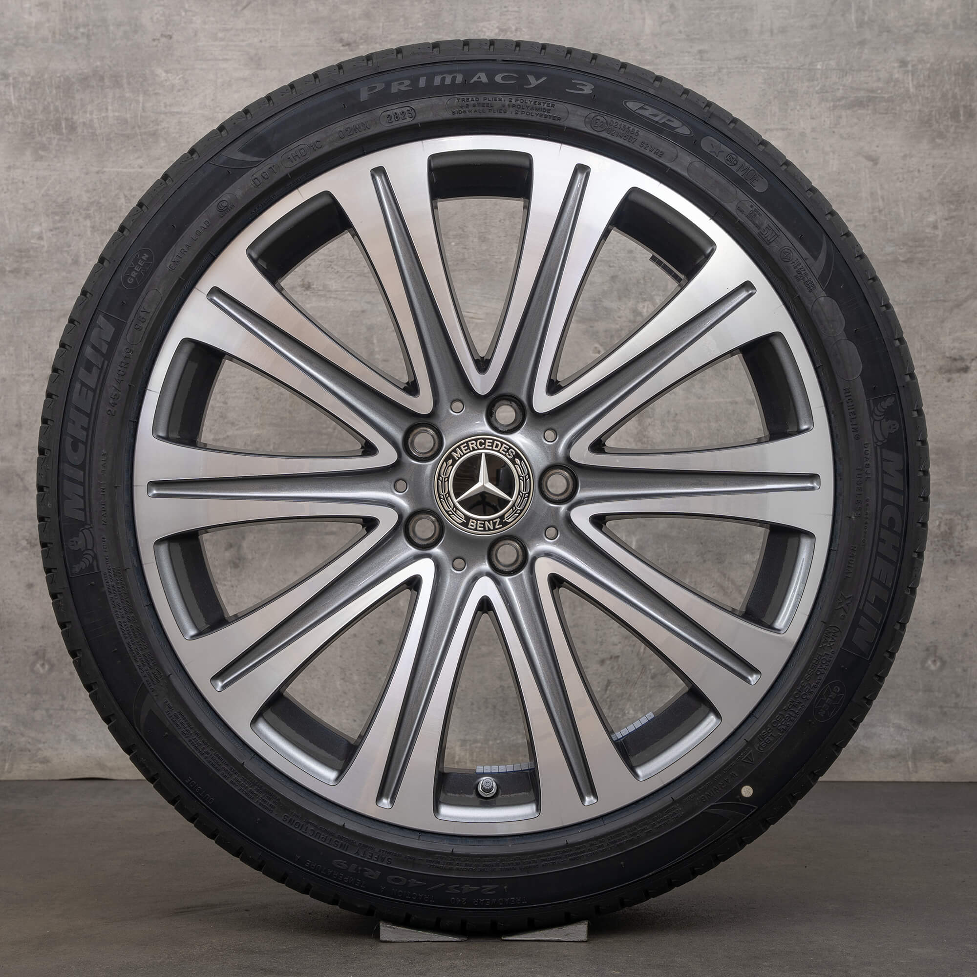 Originele Mercedes Benz E Klasse W213 S213 C238 A238 19 inch velgen zomerbanden A2134010500 NIEUW