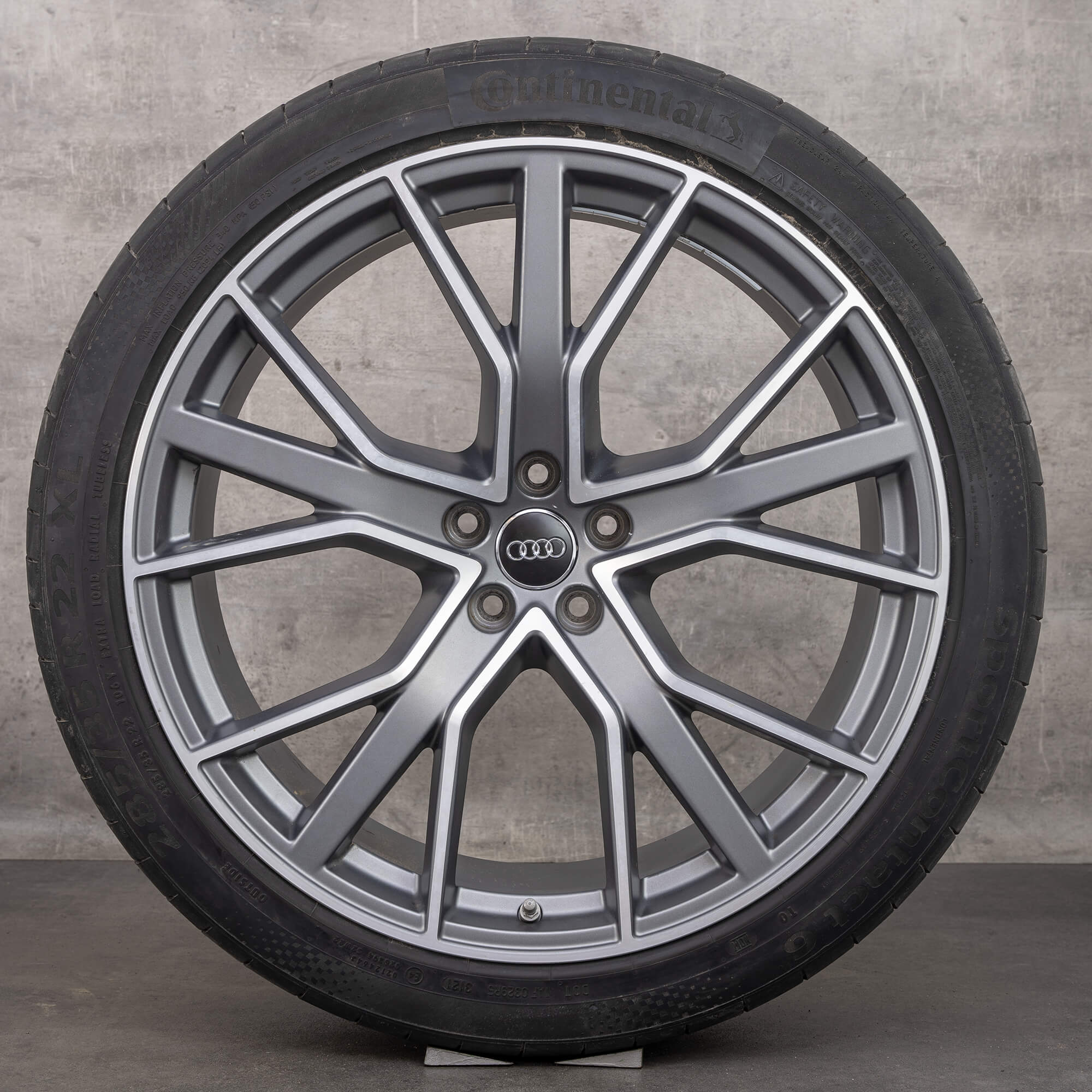 Audi 22 inch Q7 SQ7 4M rims summer tires wheels alloy 4M0601025AG