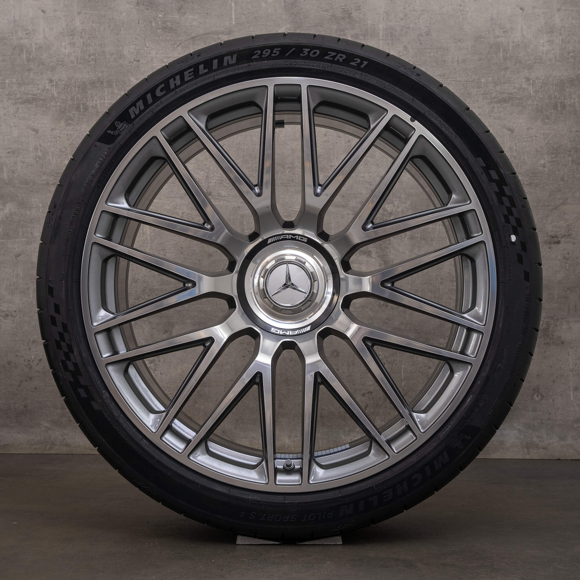 Llantas originales Mercedes Benz AMG GT 21 pulgadas C192 ruedas de verano