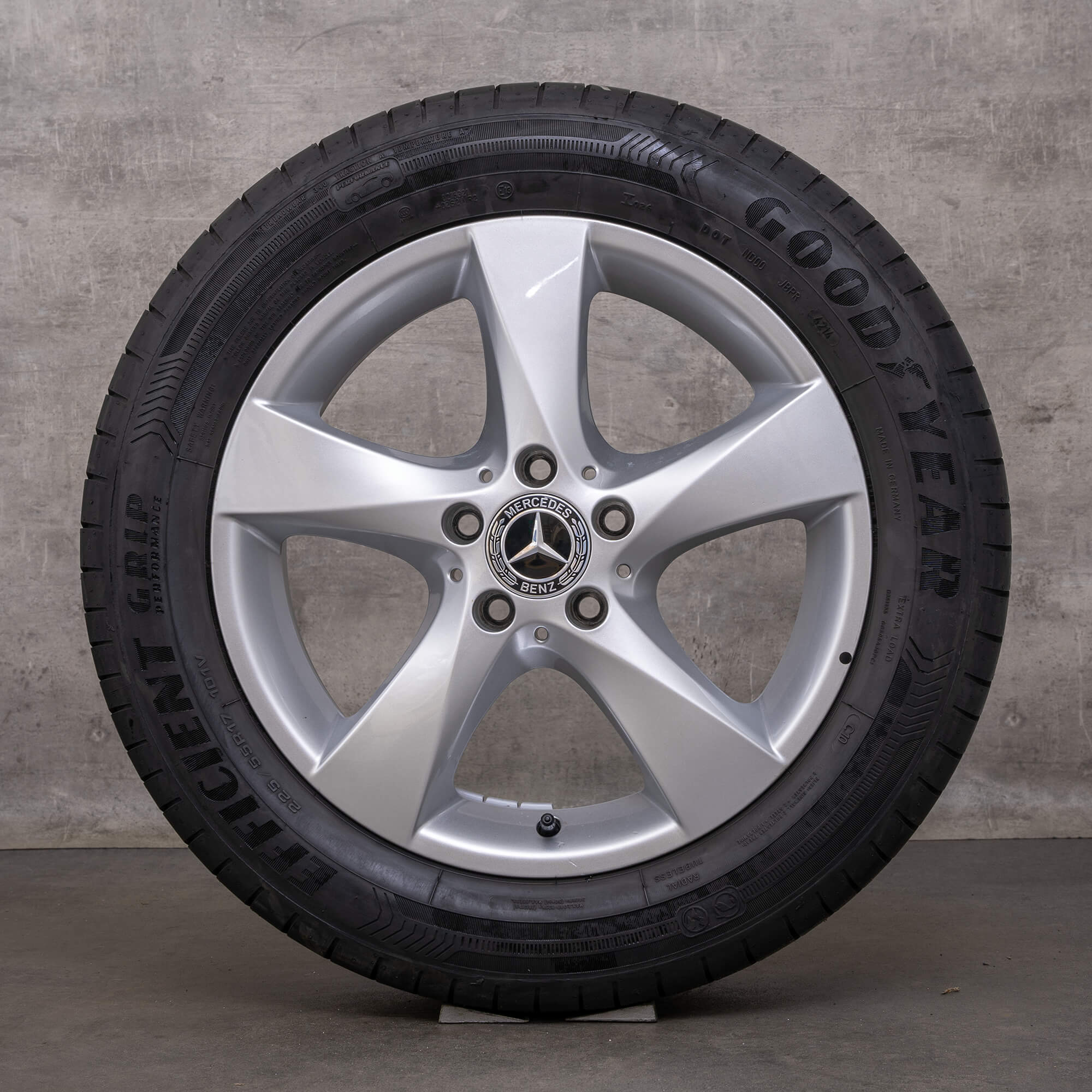 Originele Mercedes V-Klasse wielen 17 inch W447 Vito Viano zomerwielen A4474012200 zilver