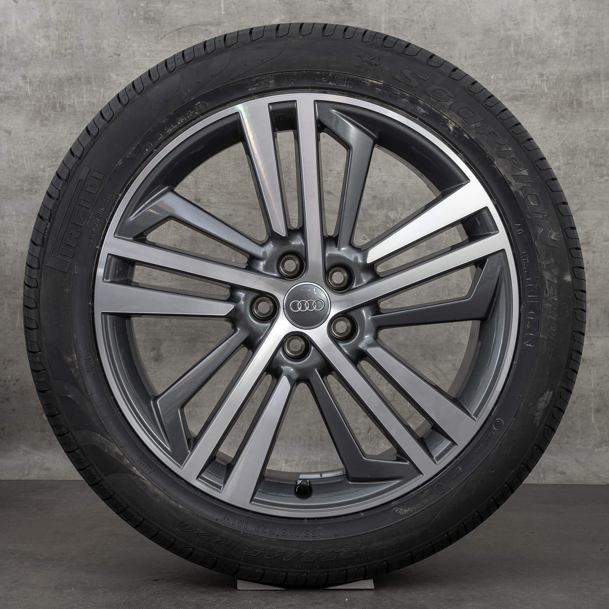 Jante Audi 20 inch Q5 SQ5 FY jante aluminiu anvelope vara roti 80A601025AE NOU