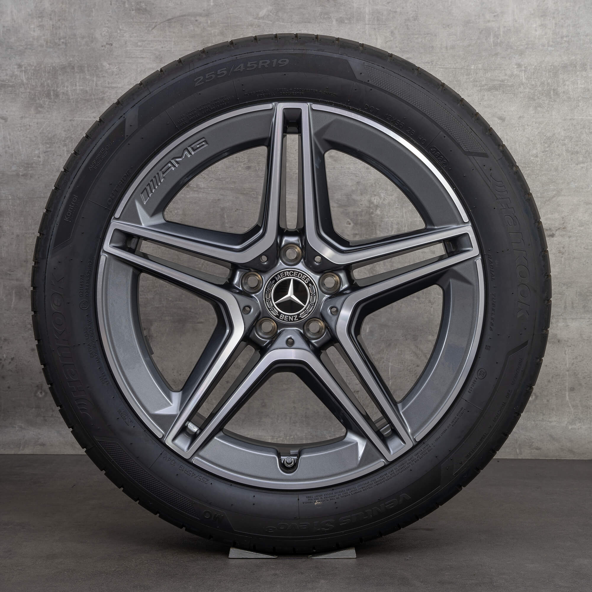 Originele AMG Mercedes W223 V223 19 inch winterbanden velgen A2234011300 NIEUW