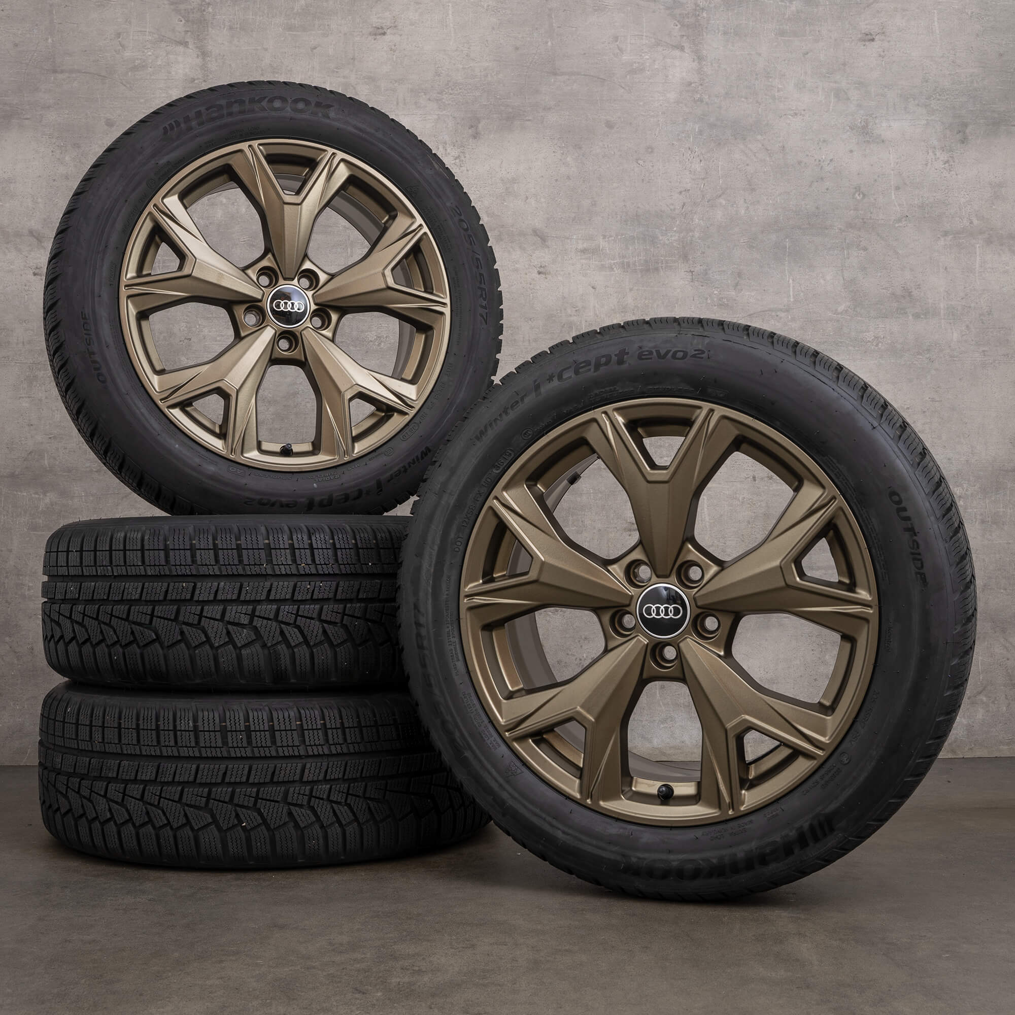 Audi A1 GB Citycarver rodas de inverno pneus jantes 17 polegadas 82A601025S