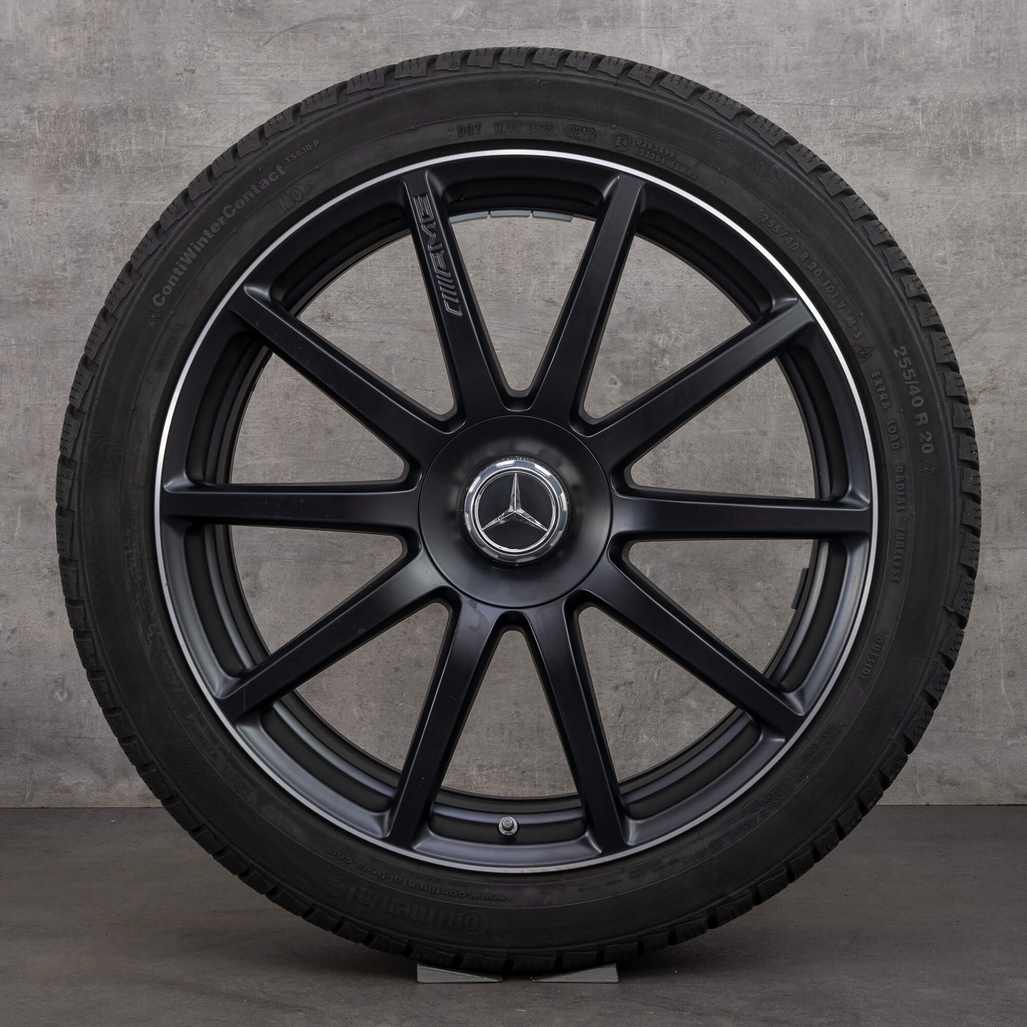 AMG Mercedes Benz S63 S65 W222 winter wheels 20 inch tires rims