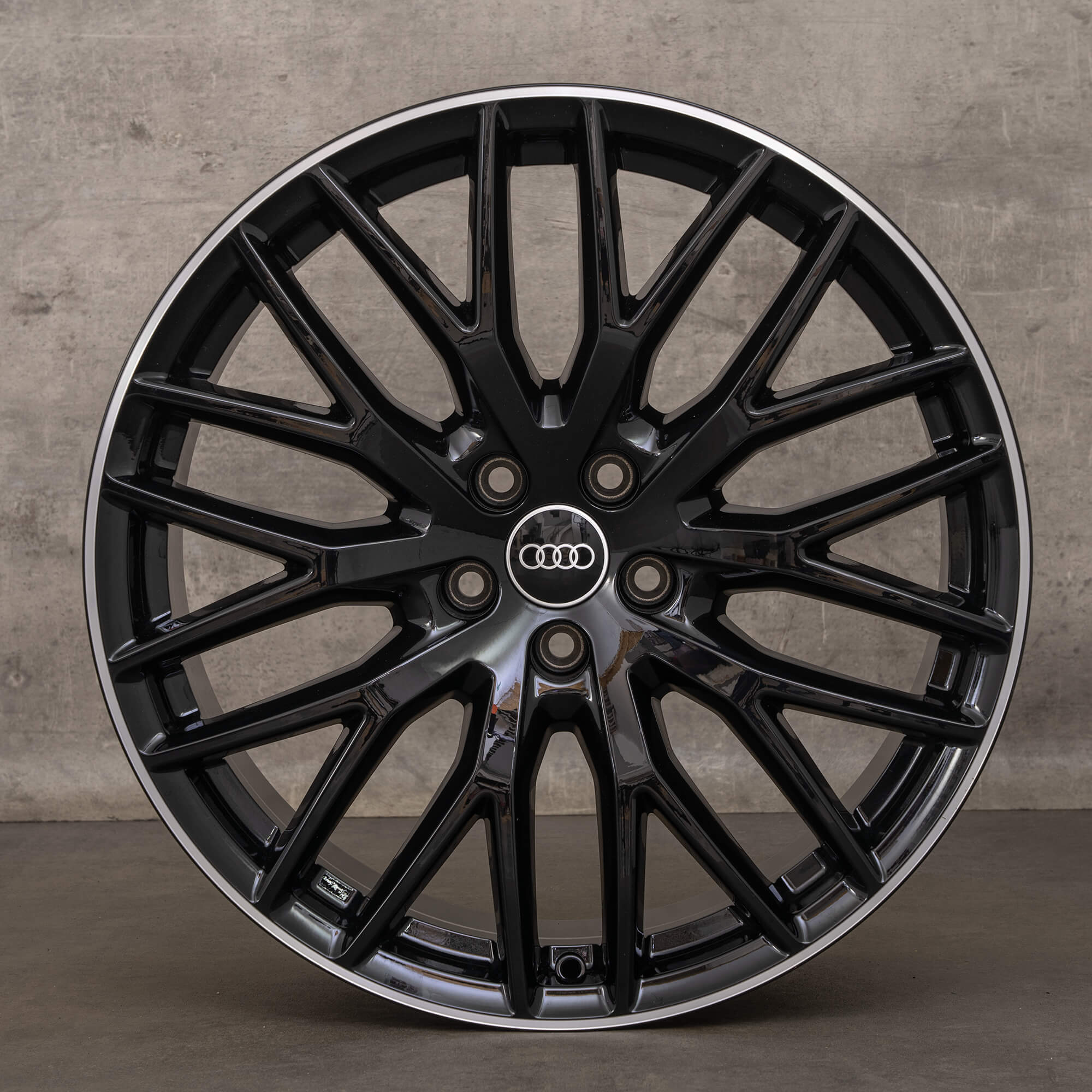 Original Audi Q7 SQ7 4M 20 inch rims 4M0601025BJ 2015-2024 black