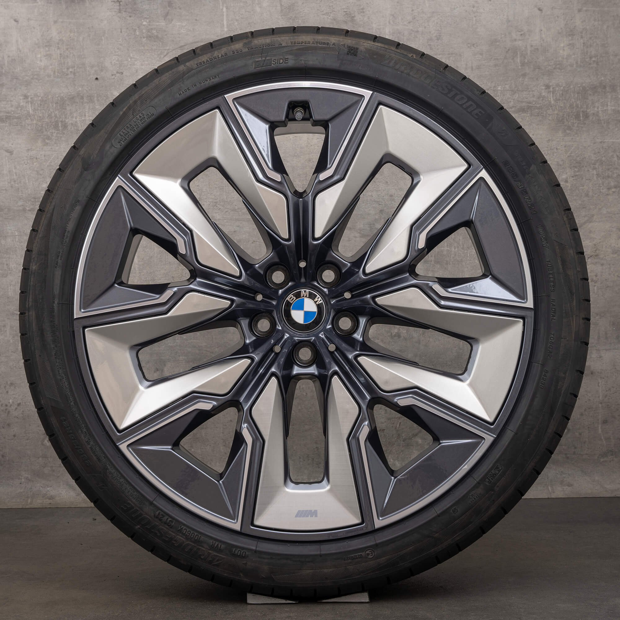 Neumáticos de verano BMW Serie 7 e i7 G70 estilo 910i Llantas 21 pulgadas