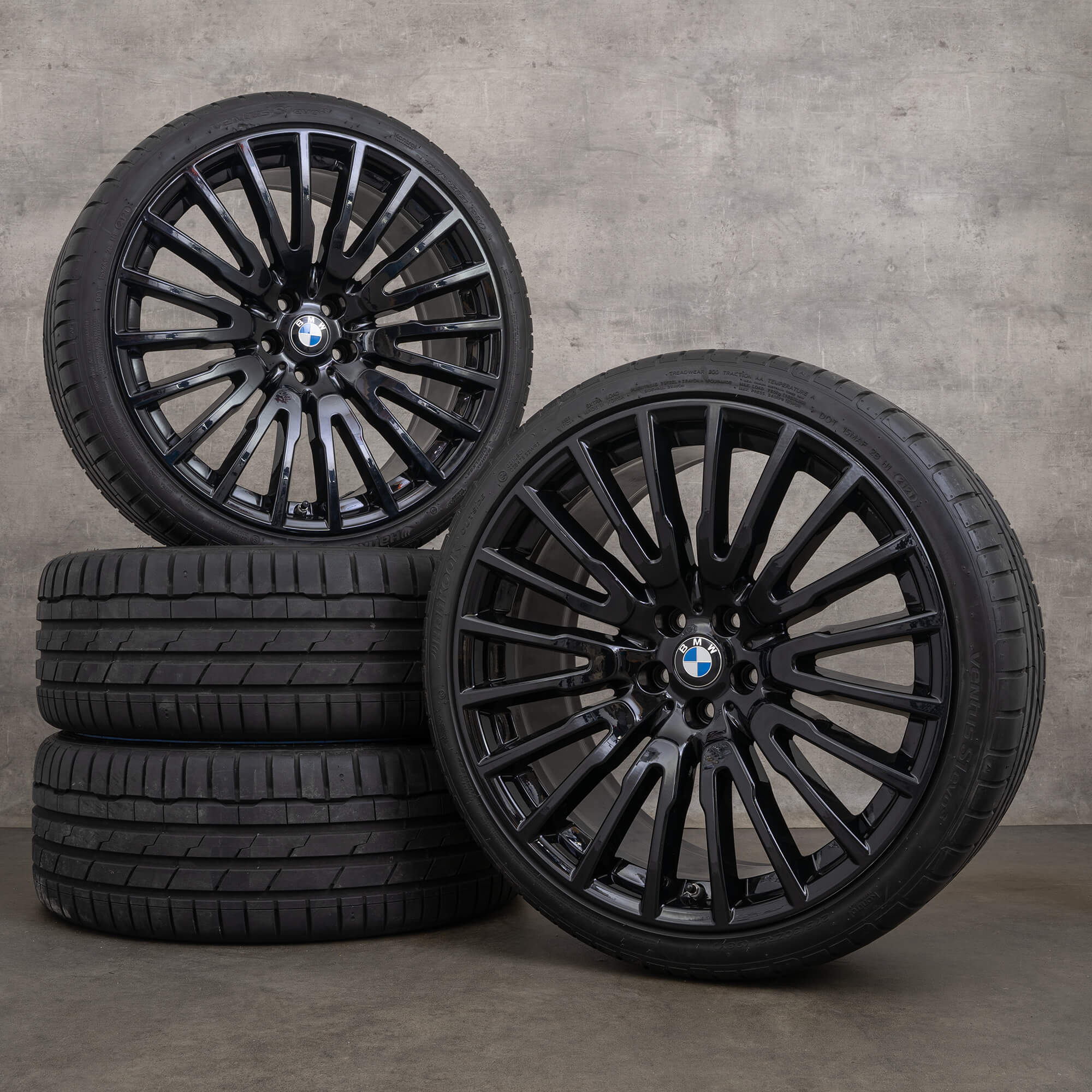 BMW řady 6 GT G32 Řada 7 G11 G12 letni alu kola 21 palcové ráfky pneumatiky styl 629
