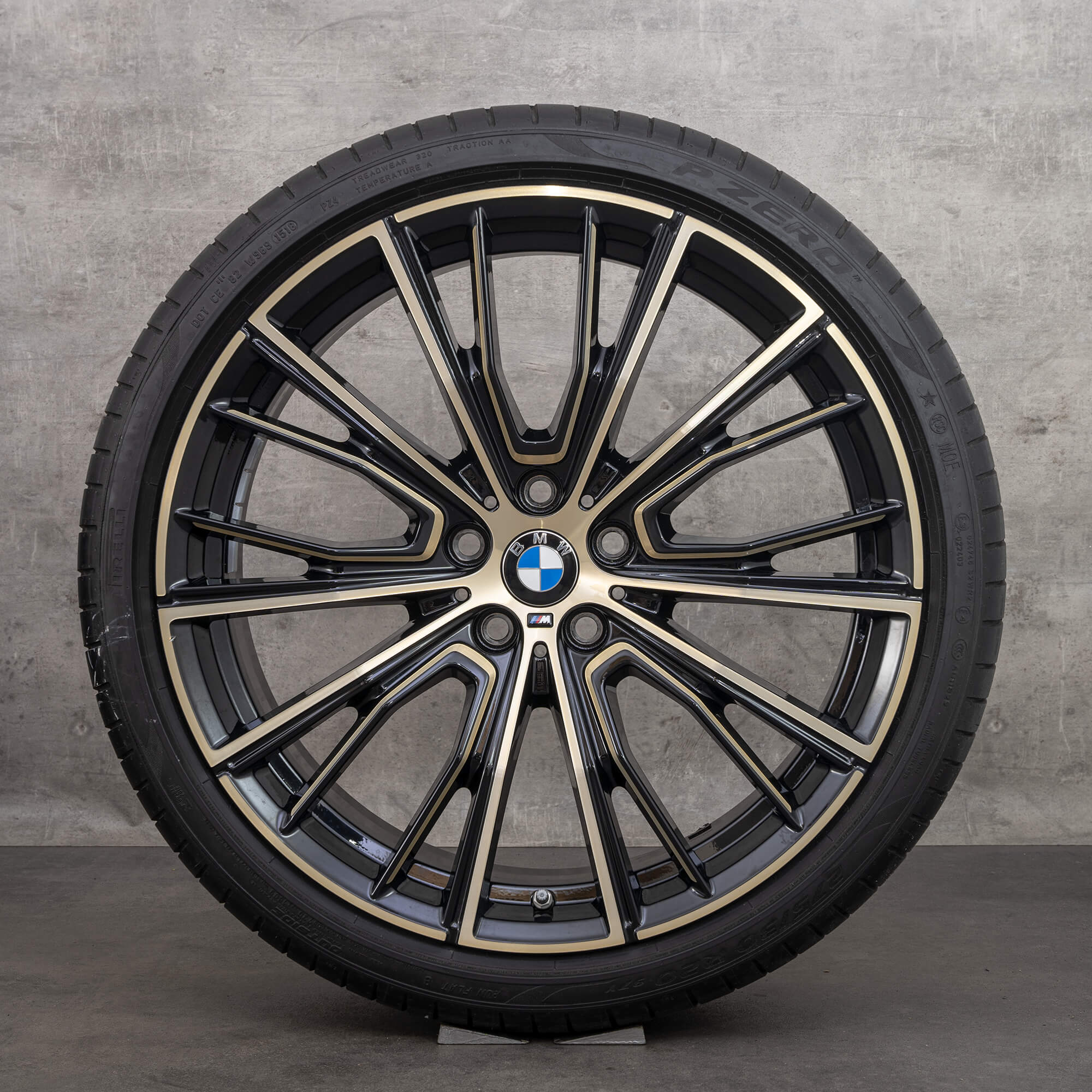 BMW 20 inch rims 8 series G14 G15 G16 732 summer tires wheels 6884210 6884211