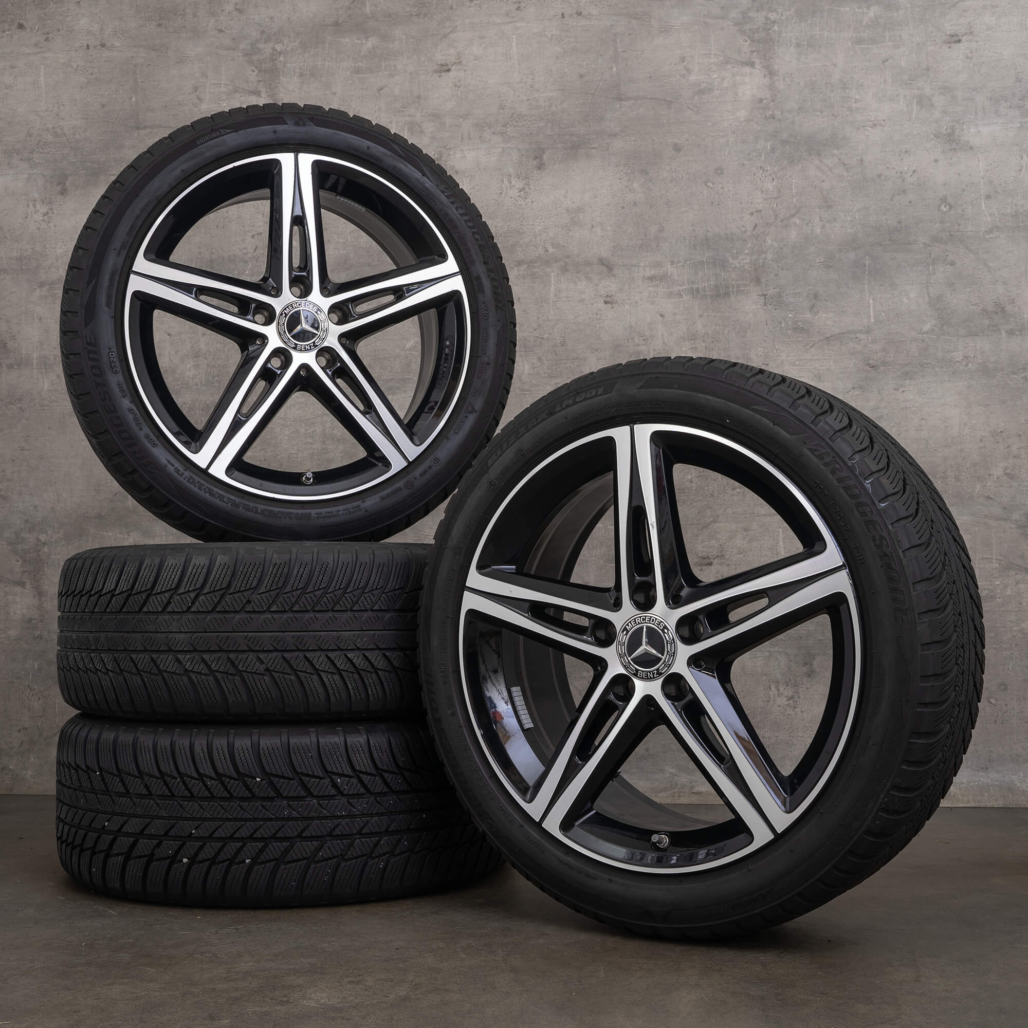 Originele Mercedes Benz AB Klasse CLA AMG winterwielen 18 inch W177 W247 W118 velgen A1774010700