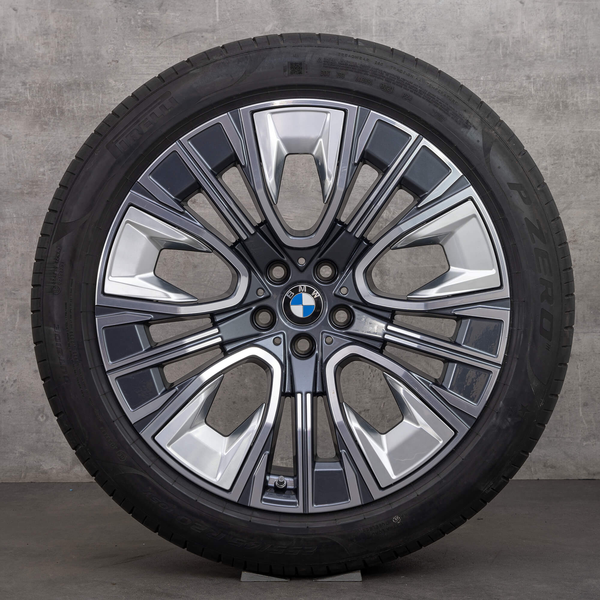 BMW 7er G70 & i7 summer wheels tires 20 inch rims 5A19DE6 5A19DE7