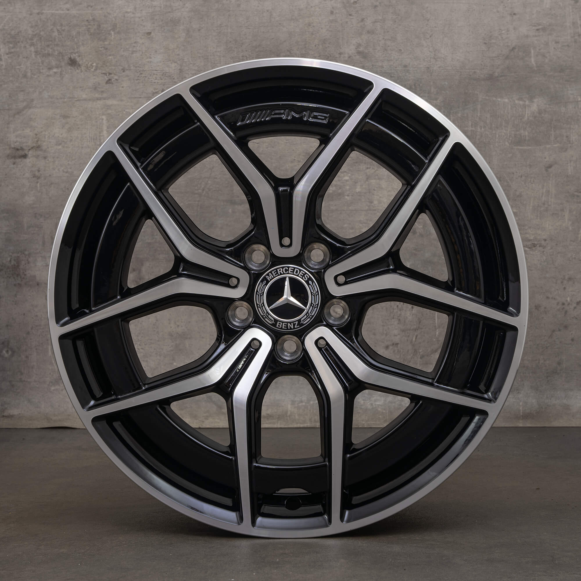 Cerchi originali Mercedes Benz Classe E AMG da 19 pollici W213 S213 C238 A238 A2134016500 nero lucido NUOVI