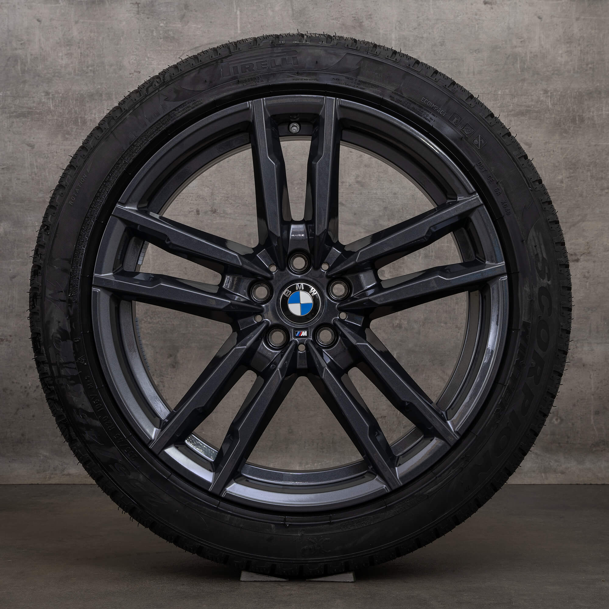 Originální zimni alu kola BMW X3M X4M 20" F97 F98 disky styling 764 M 8059718 8059724 orbit grey