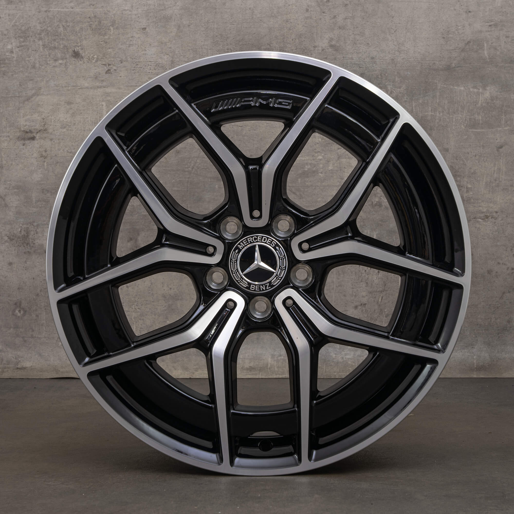 Originele Mercedes Benz E Klasse AMG velgen 19 inch W213 S213 C238 A238 A2134016500 zwart glanzend NIEUW