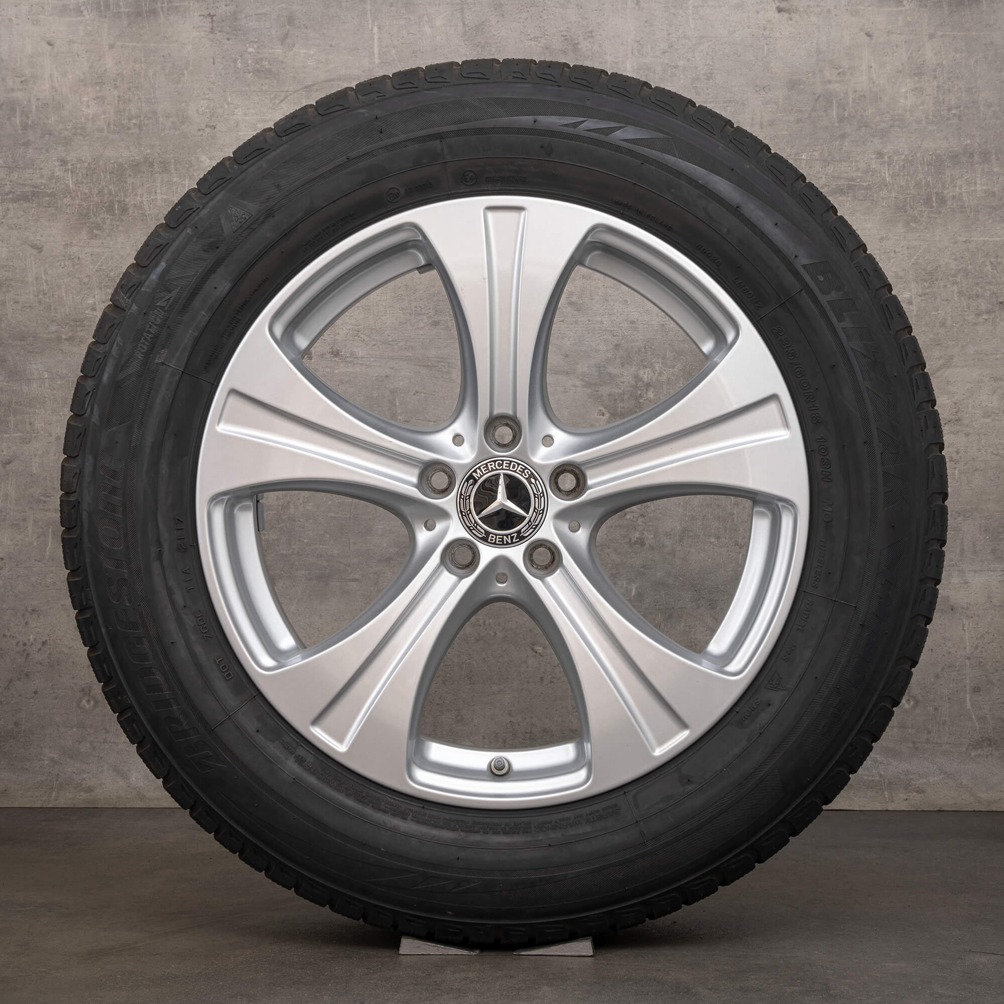 Mercedes Benz GLC X253 C253 winter wheels 18 inch rims tires A2534010800