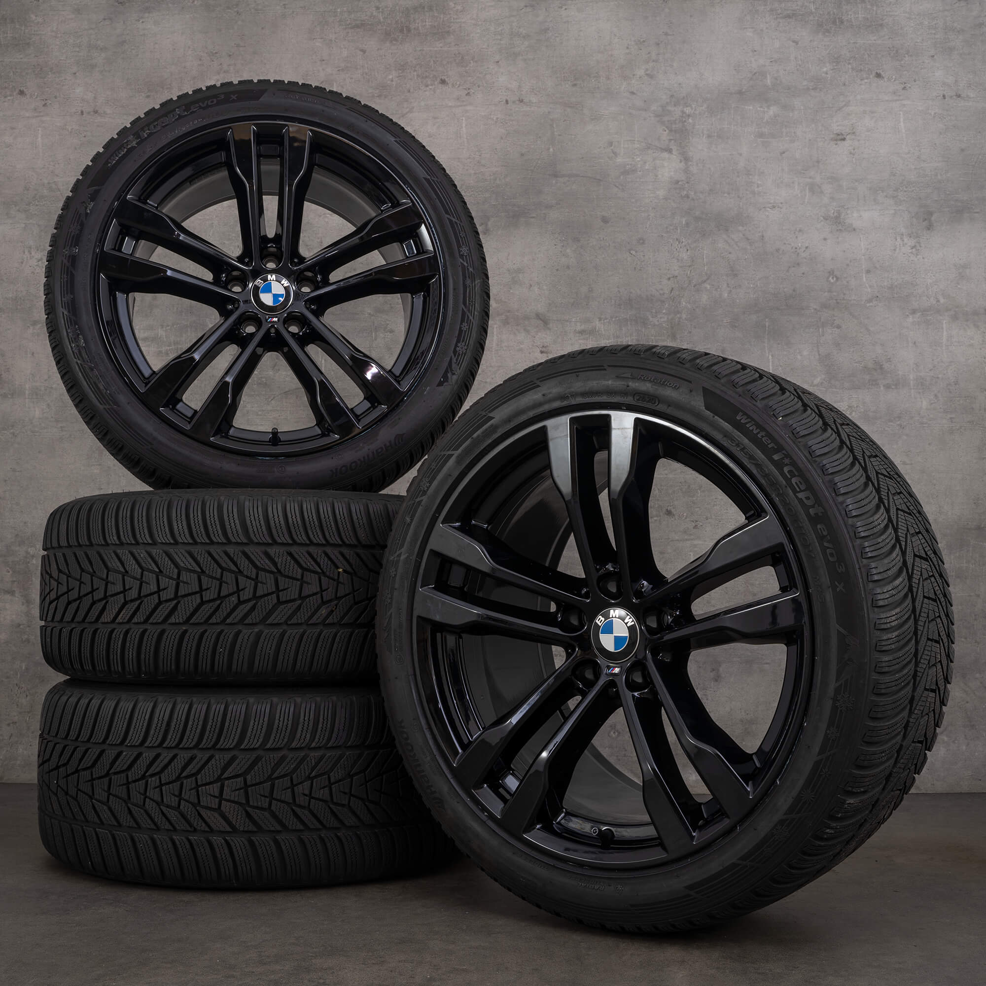 BMW X5 E70 F15 X6 F16 roues hiver complètes pneus 20 pouces jantes 468 M