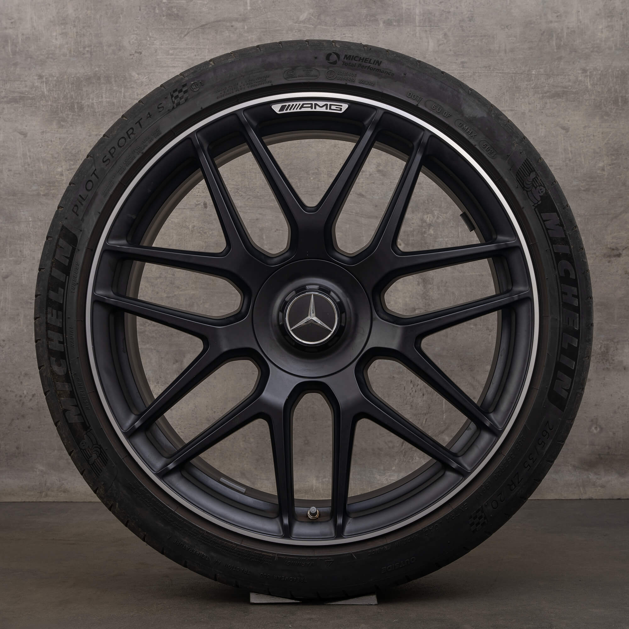 Jantes d'origine Mercedes AMG E63 & S 20 pouces W213 S213 pneus été A2134013000 A2134013100 roues