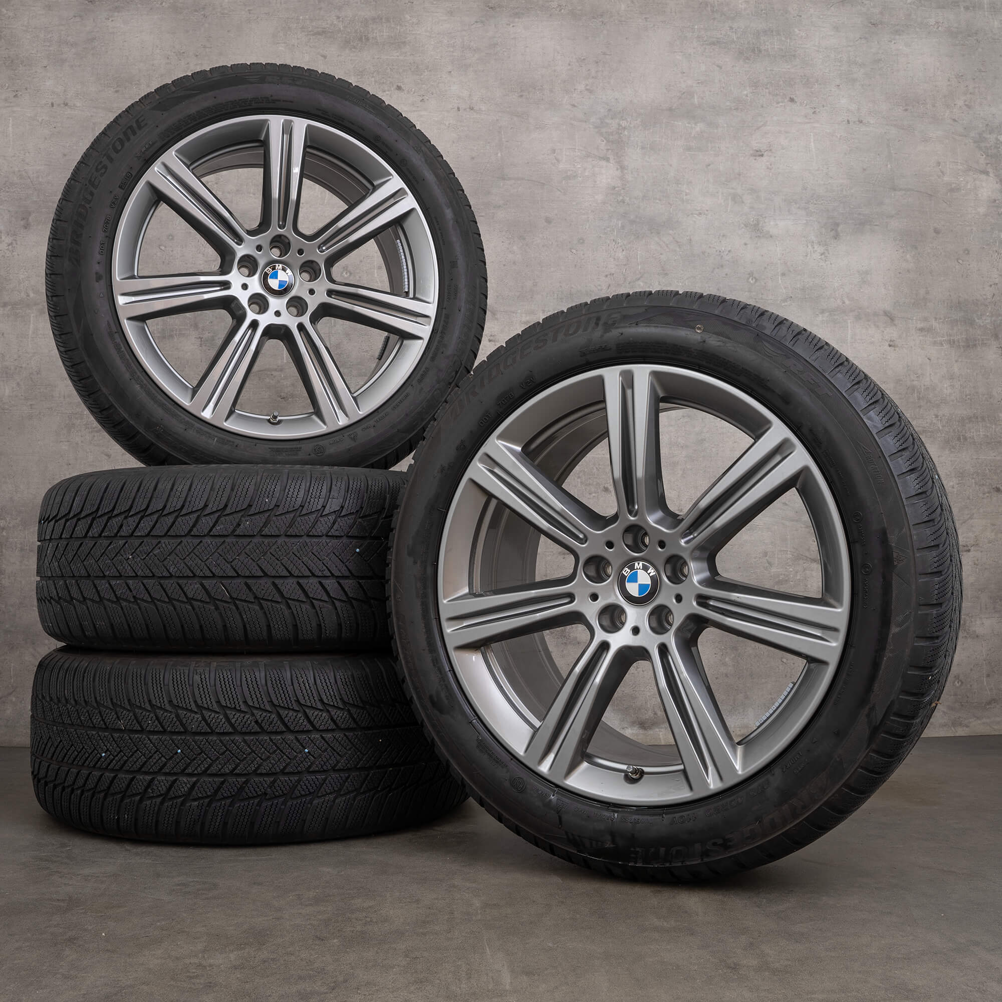 BMW X5 G05 X6 G06 OEM winter wheels tires 20 inch rims 6883753