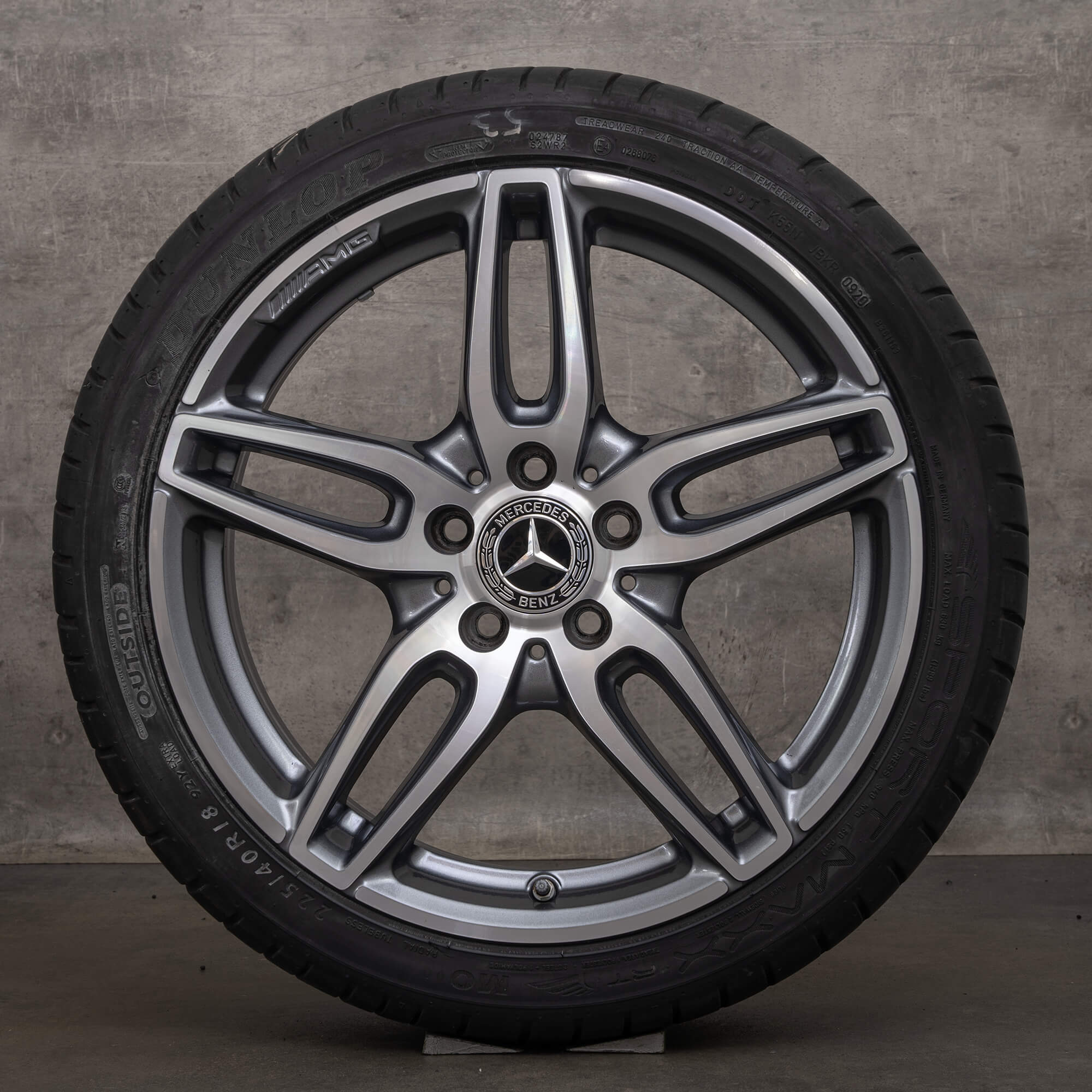 Originální Mercedes Benz AB Class CLA AMG ráfky 18" W176 W246 C117