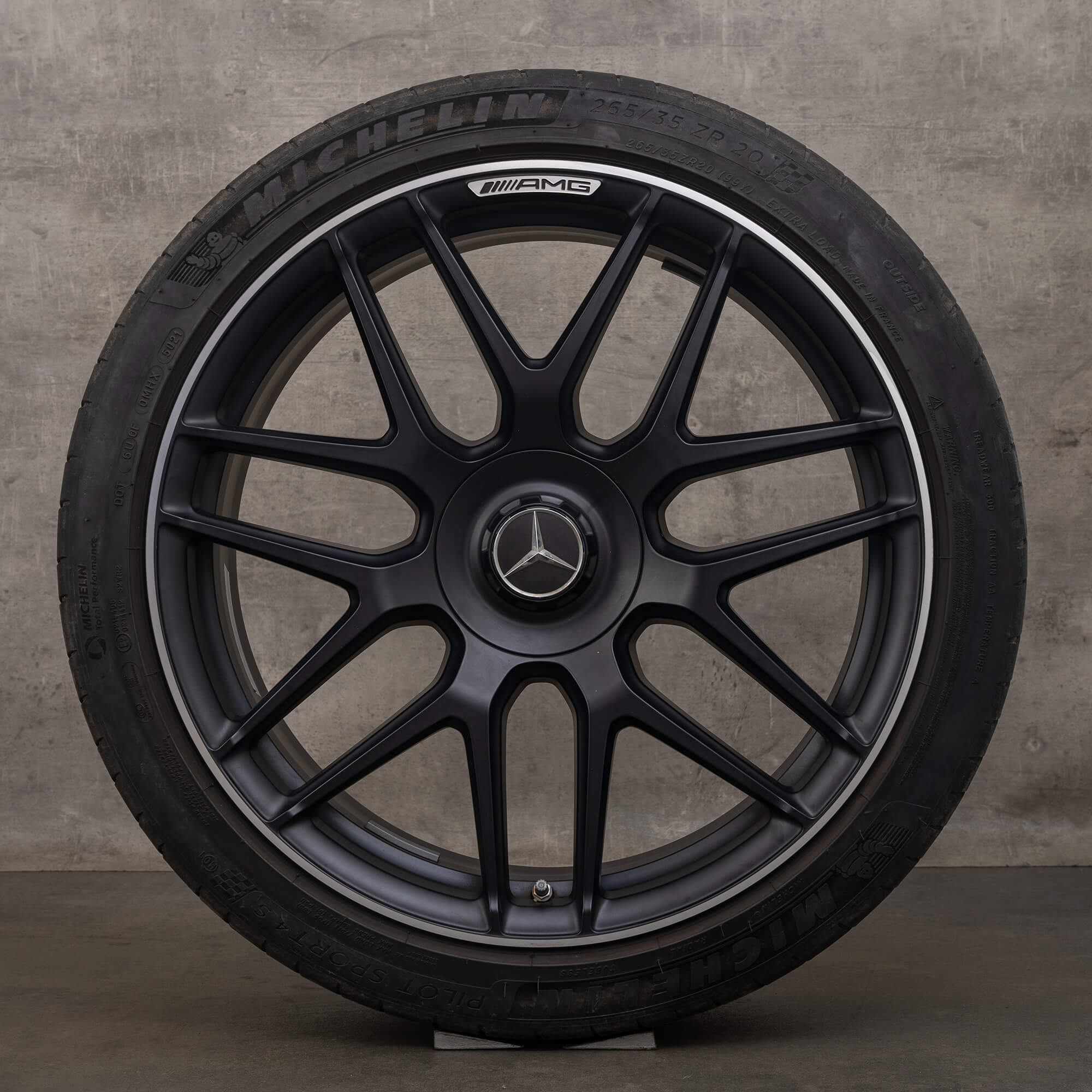 Jantes d'origine Mercedes AMG E63 & S 20 pouces W213 S213 pneus été A2134013000 A2134013100 roues