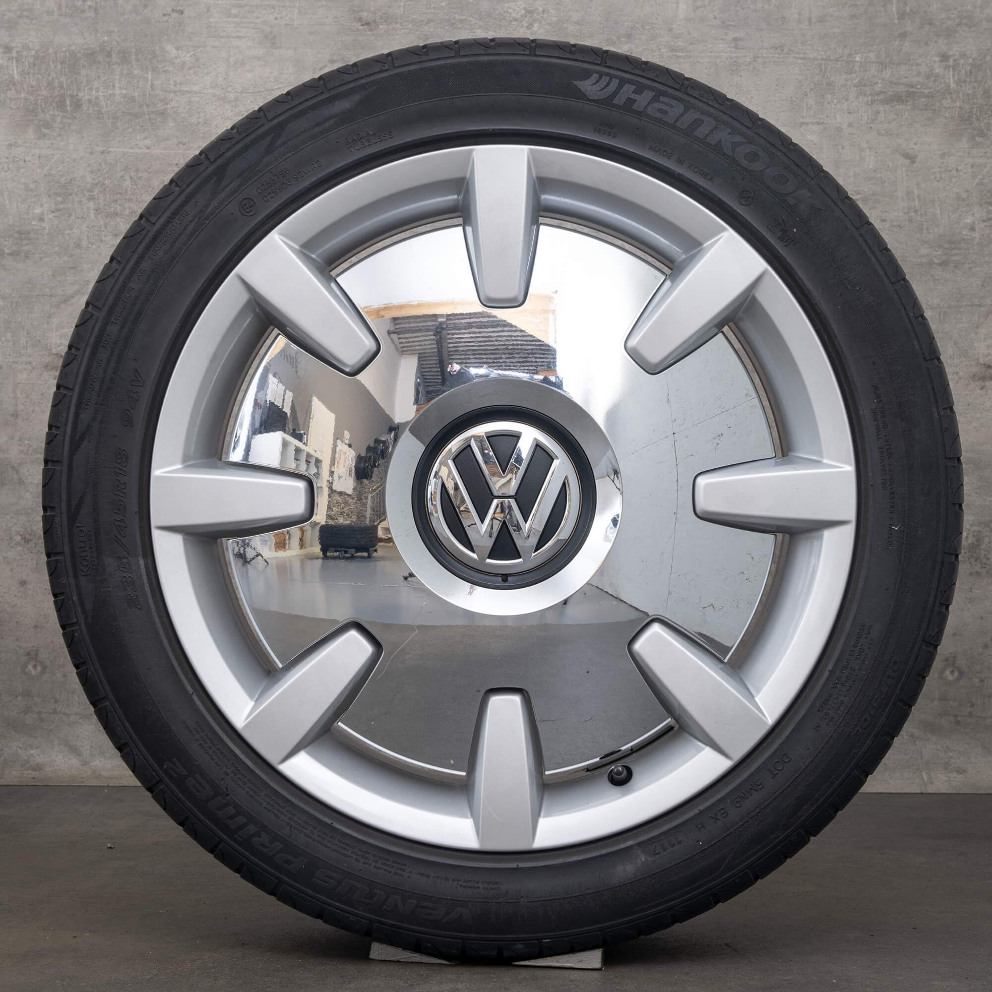 VW Beetle 16 5C DİSK jantlar yaz lastikleri 18 inç jantları 5C0601025H