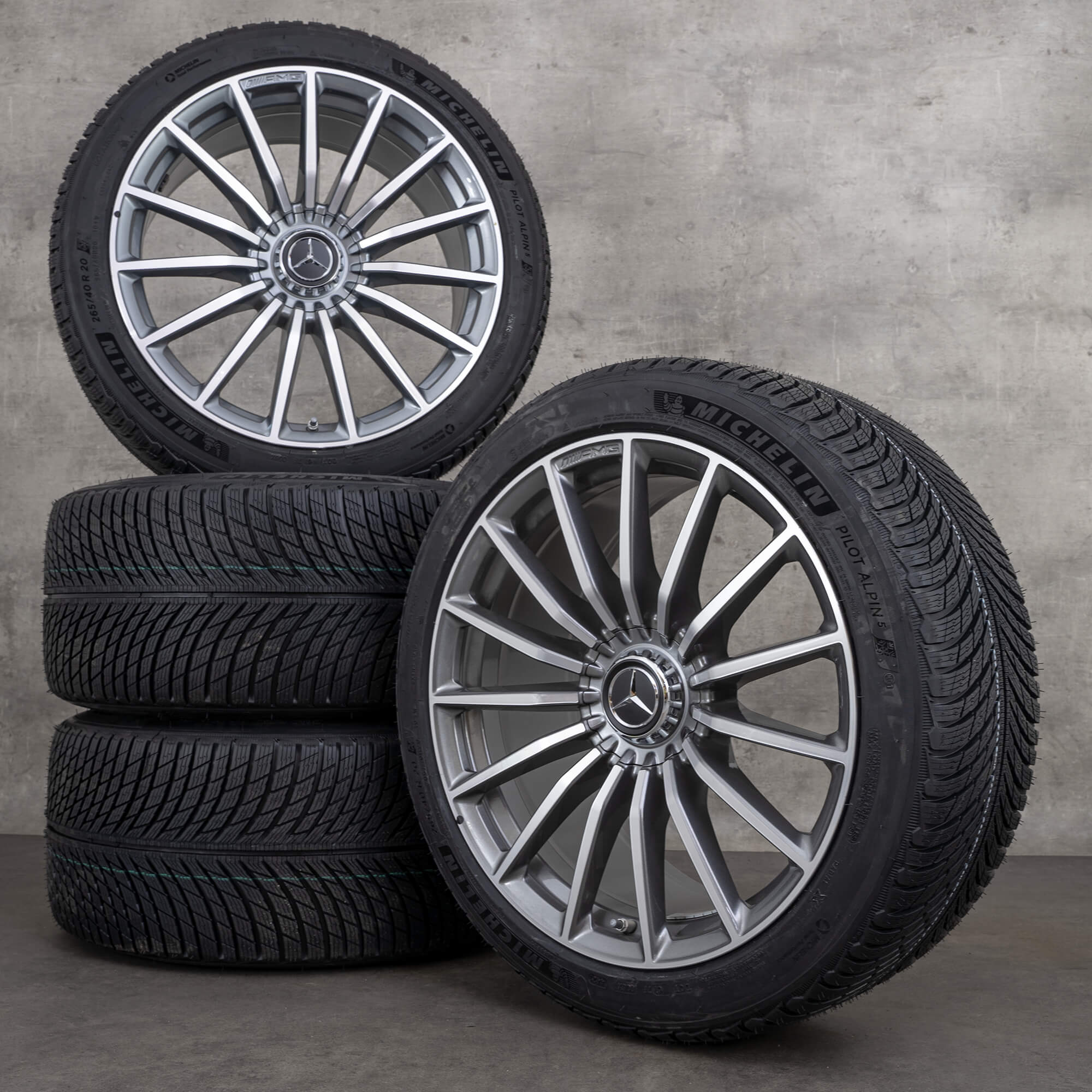 20 polegadas Mercedes AMG GT 43 53 63 S X290 W290 rodas de inverno pneus NOVO
