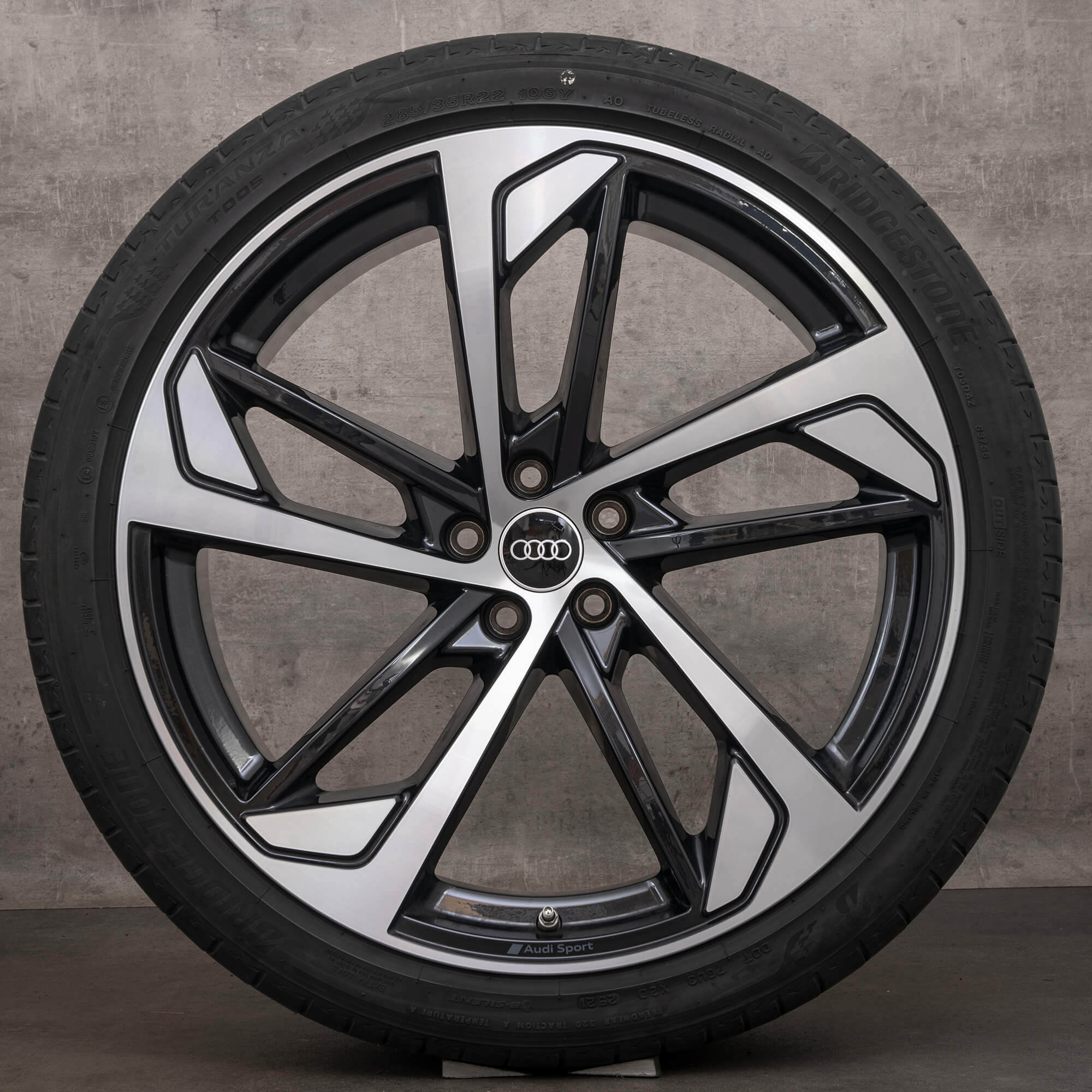 Audi Q7 SQ7 4M zomerbanden 22 inch velgen zomerwielen trapezium 4M0601025CN