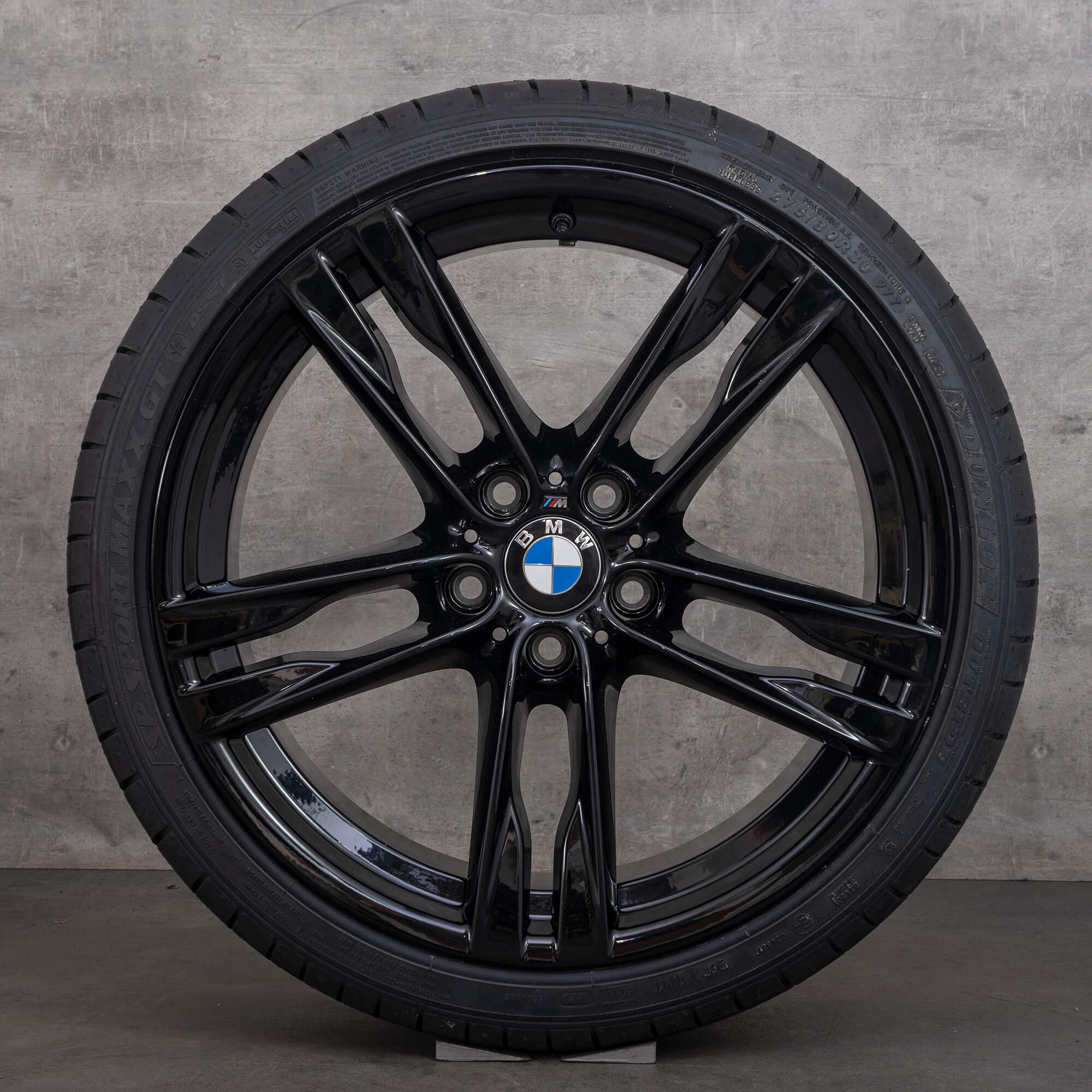 BMW série 5 F10 F11 6 F12 F13 jantes pneus de verão 20 polegadas Styling 373 M