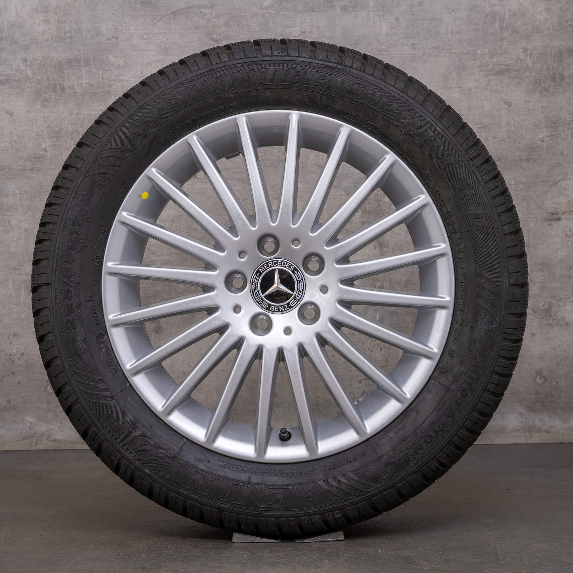 Originele Mercedes V-Klasse winterwielen 17 inch Vito Viano W447 velgen A4474014900 zilver