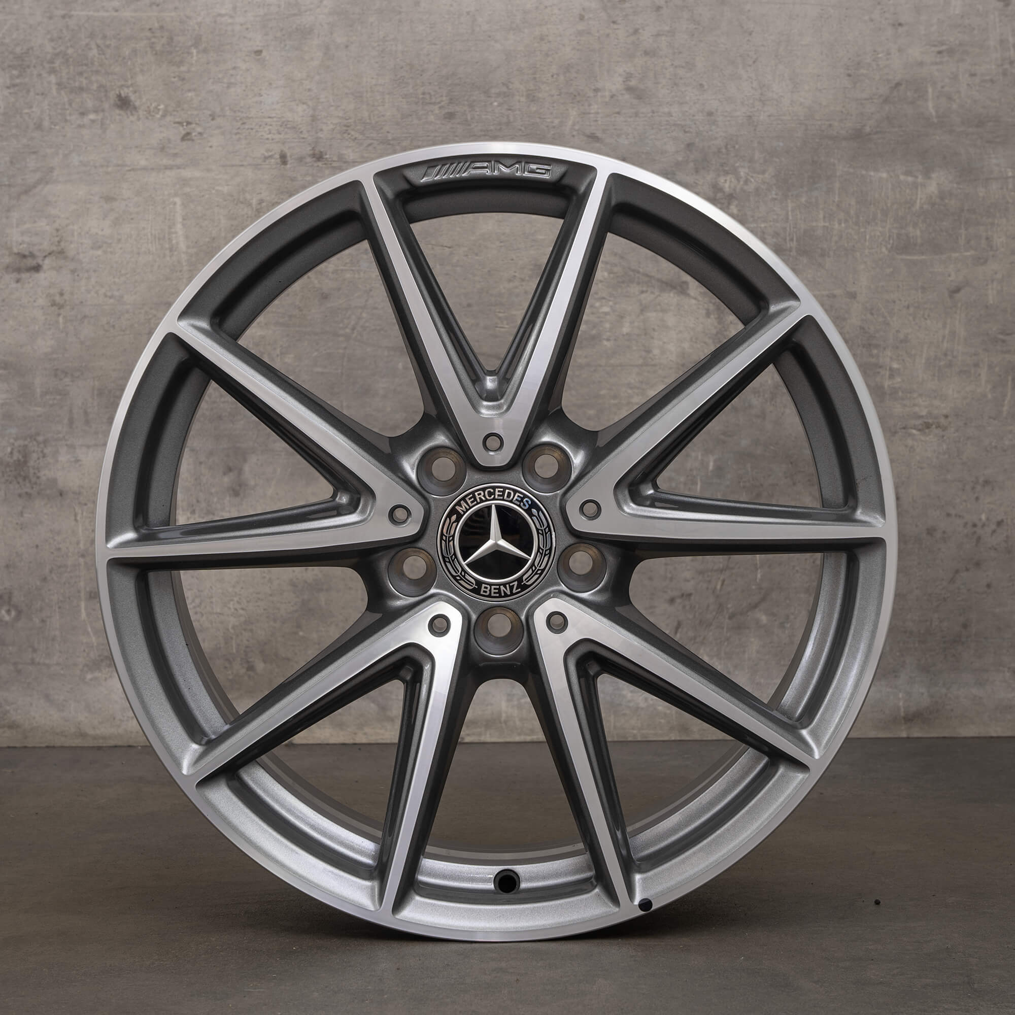 Originele AMG Mercedes Benz A-klasse A45 CLA45 velg 18 inch 250 Sport W176 W117 A1764010800 aluminium